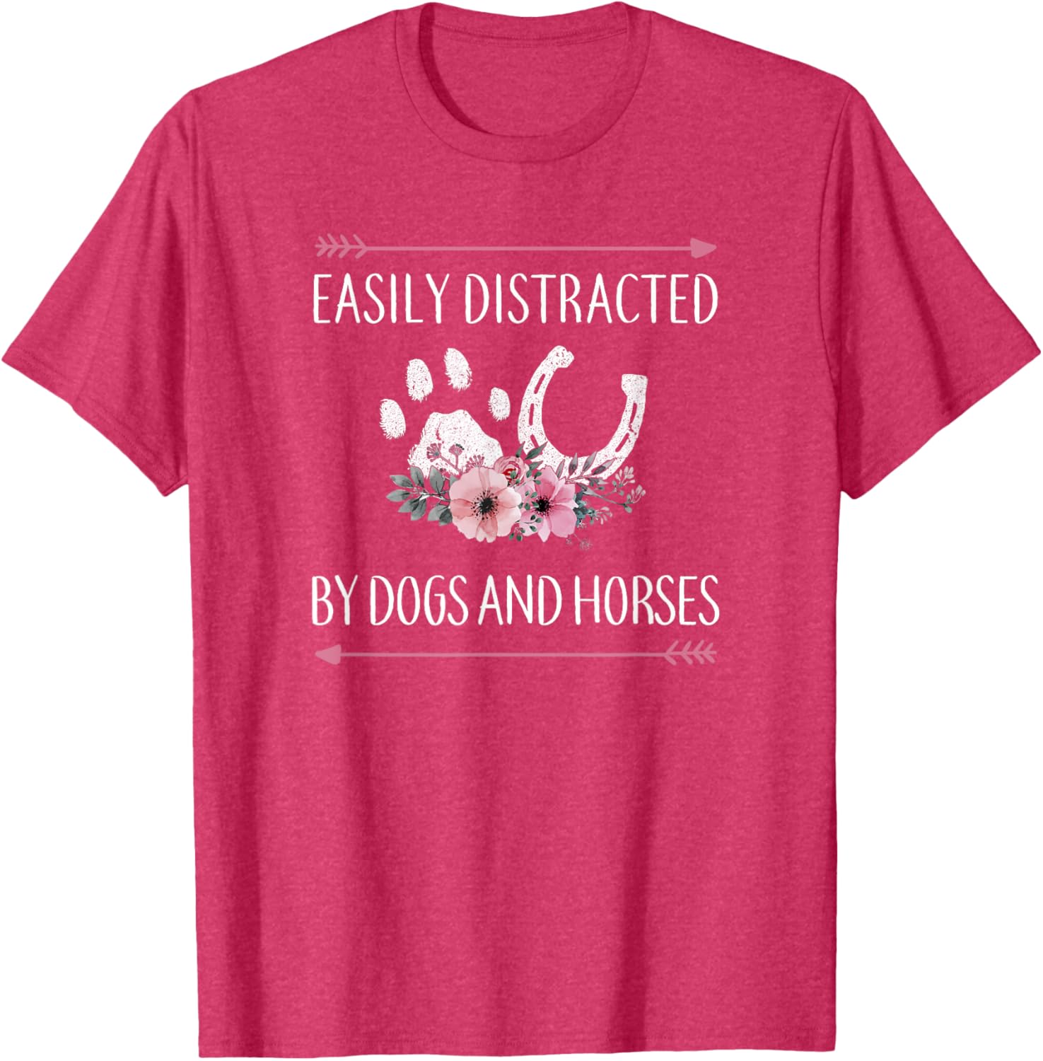 Horse Lover T-Shirt for Women, Teens, and Girls - Cute Horse Design - 21