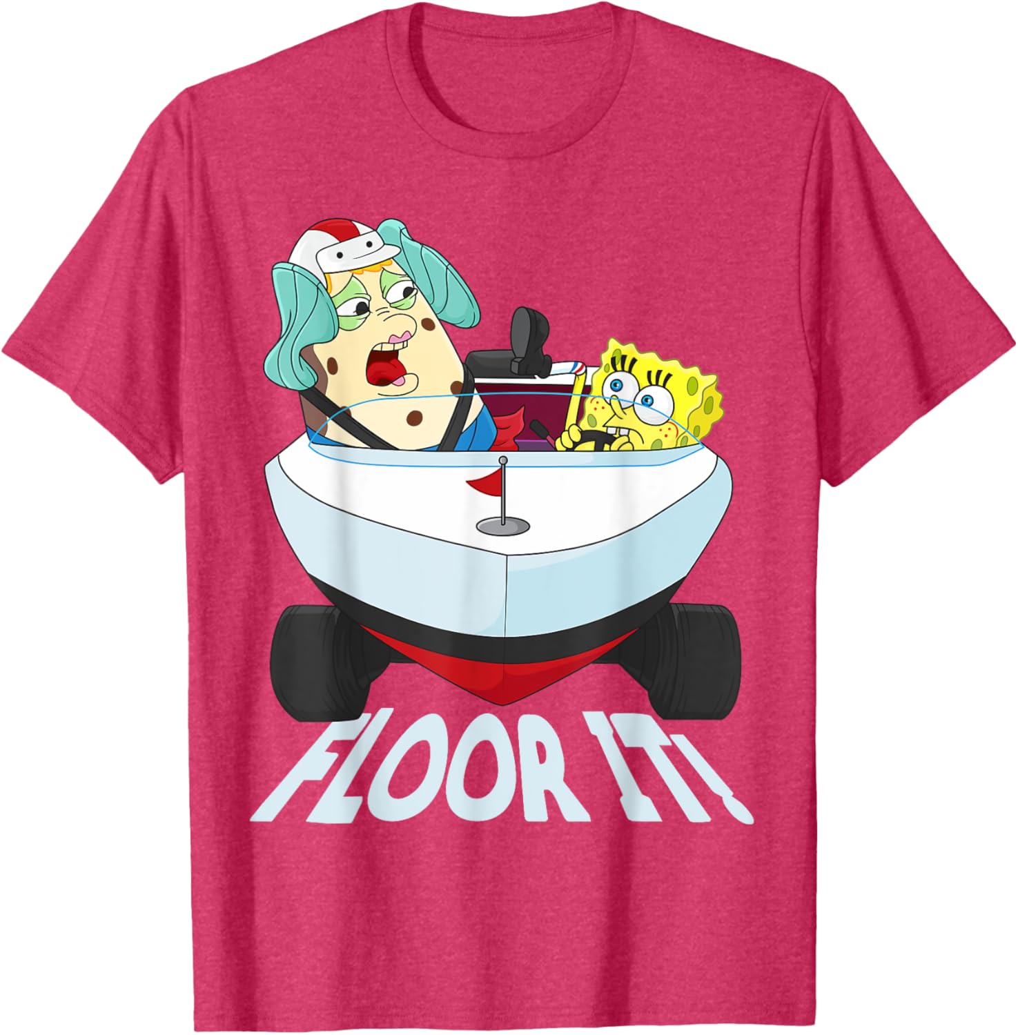 Mademark x SpongeBob SquarePants Floor It T-Shirt for Fun and Style - 7