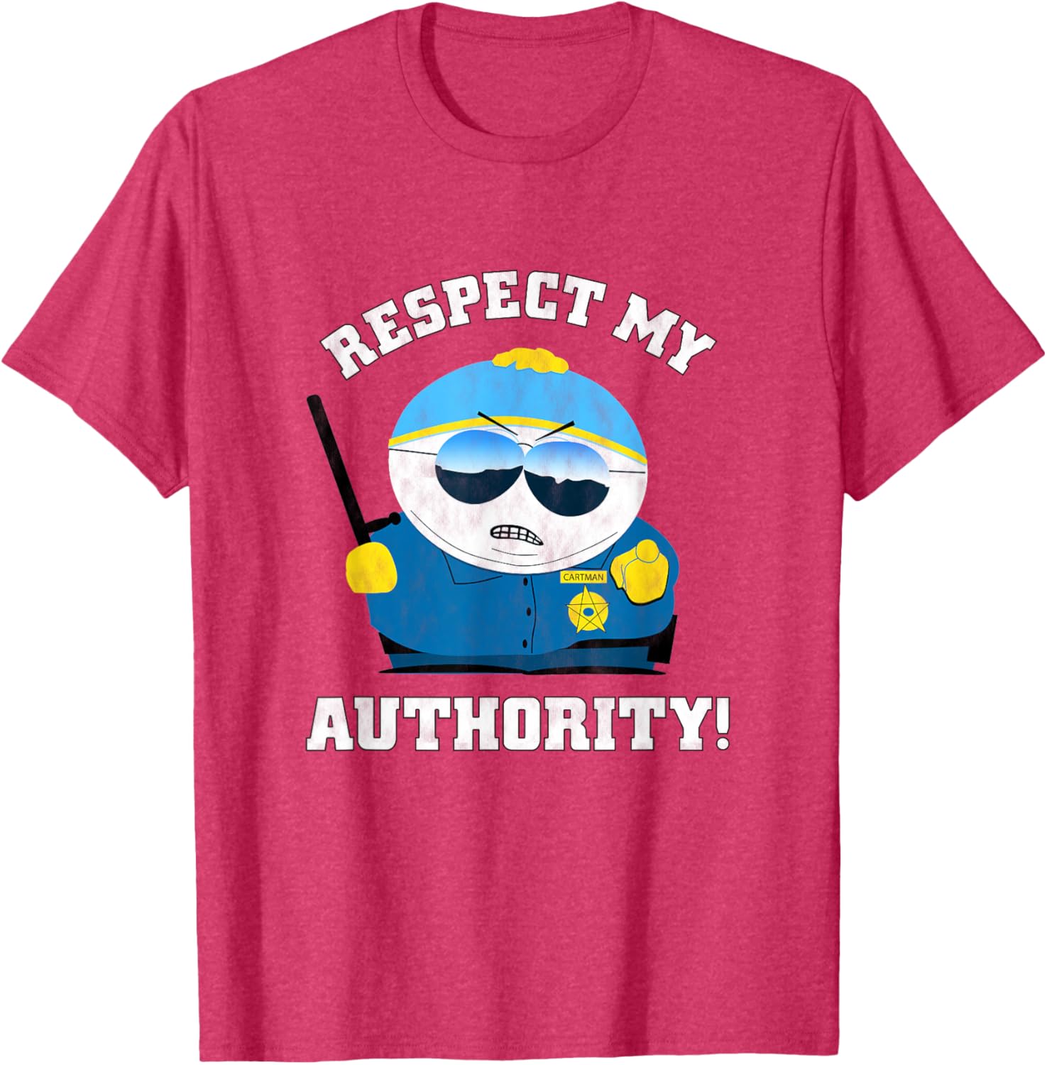 South Park Officer Cartman T-Shirt Fun Apparel for Fans and Collectors - 12