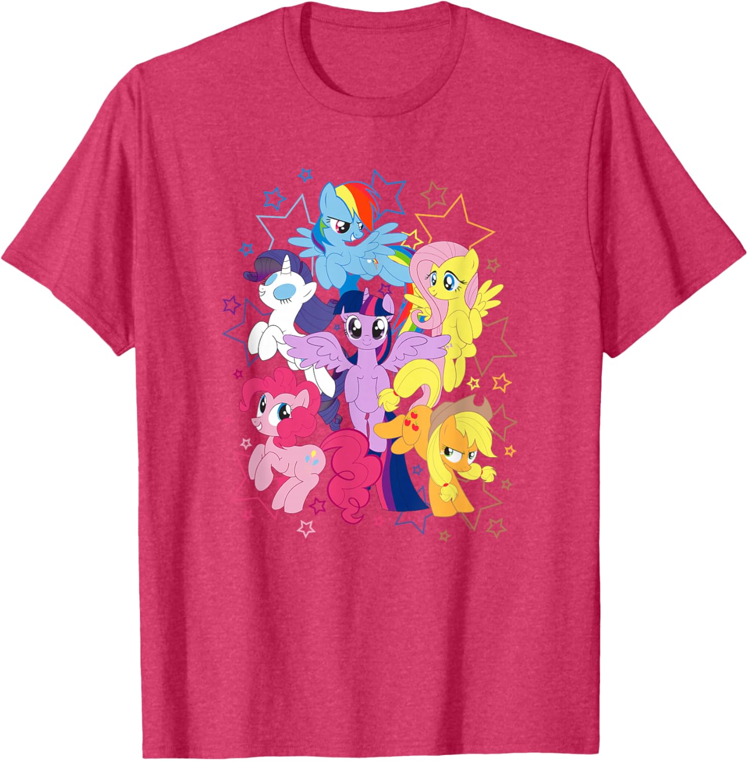 My Little Pony Friendship Is Magic Starry Group Shot T-Shirt for Fans - 13