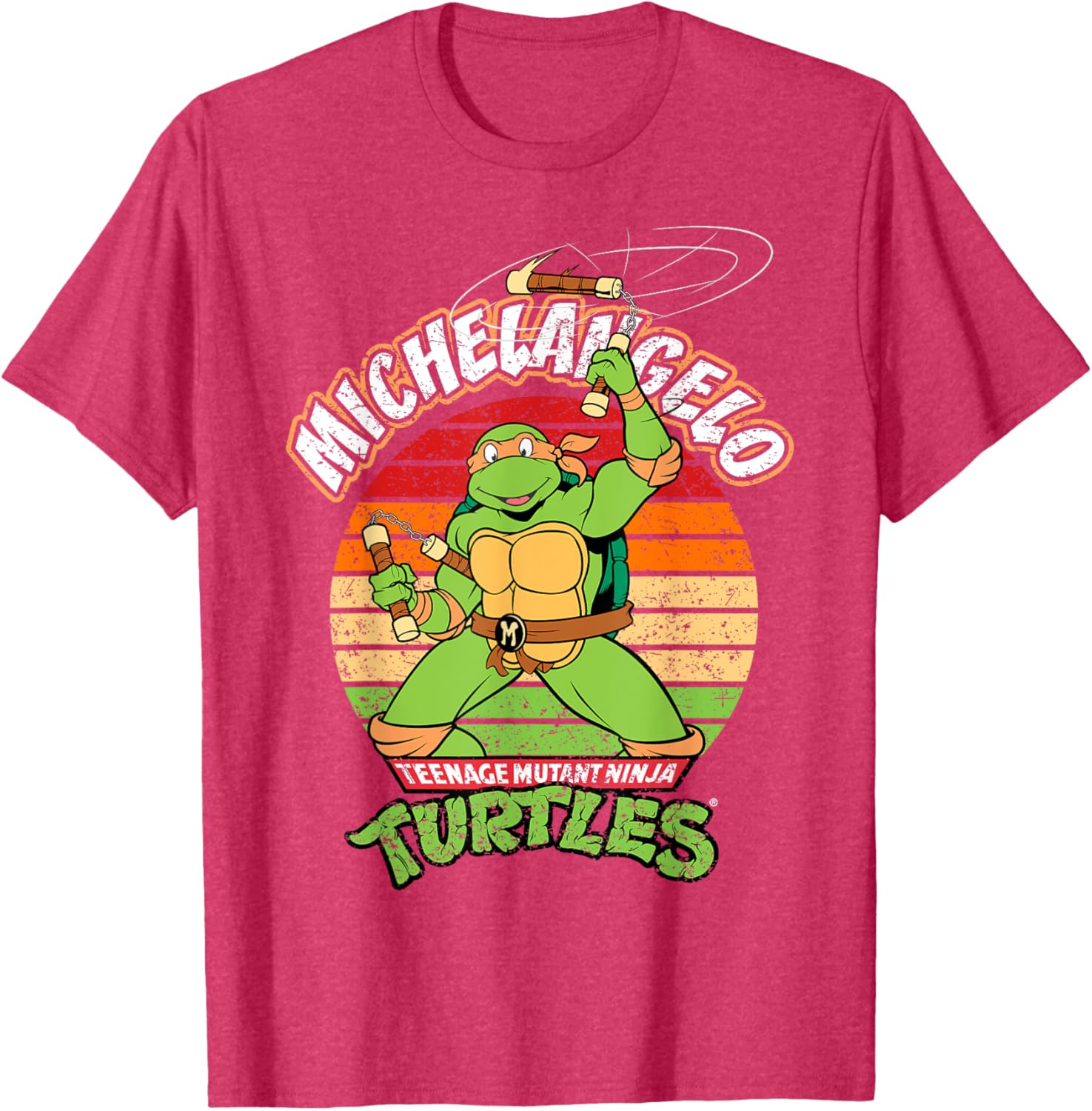 Mademark TMNT Michelangelo Ready For Action T-Shirt for Kids and Adults - 9