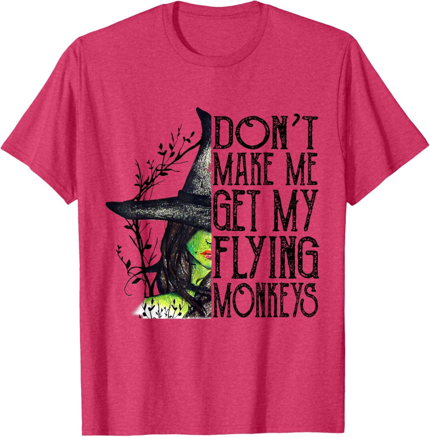 Funny Witch Halloween T-Shirt Get My Flying Monkeys Gift for Her - 7