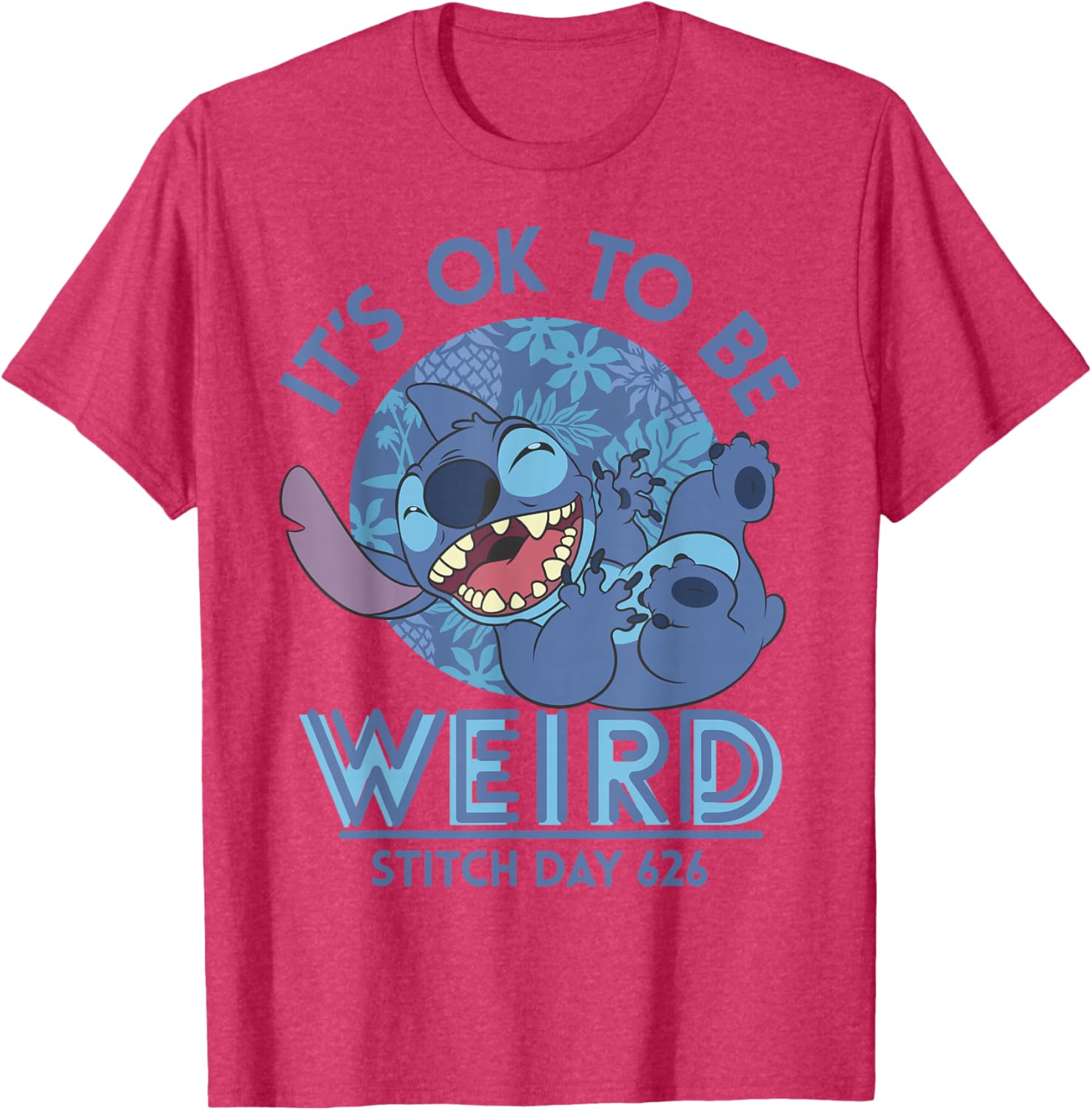 Disney Lilo & Stitch Stitch Day It's OK To Be Weird T-Shirt for Fans - 6