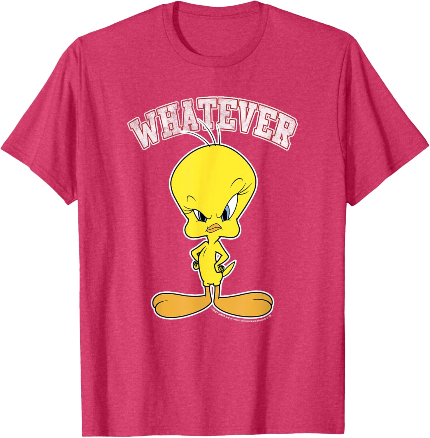 Looney Tunes Tweety Mad Face T-Shirt for Fun Casual Wear - 2