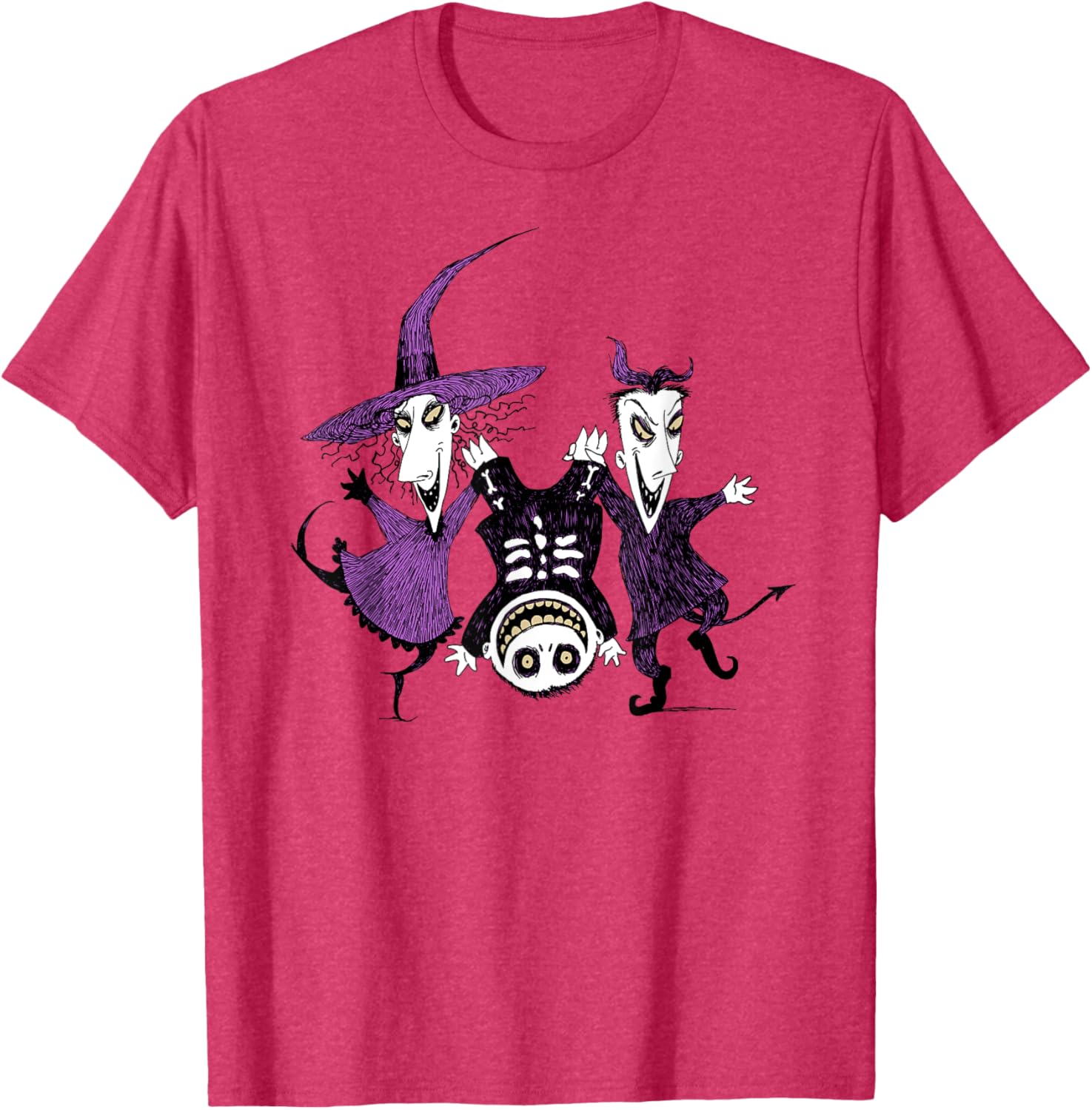 Disney Halloween Nightmare Before Christmas Trick or Treat T-Shirt for Fun - 3