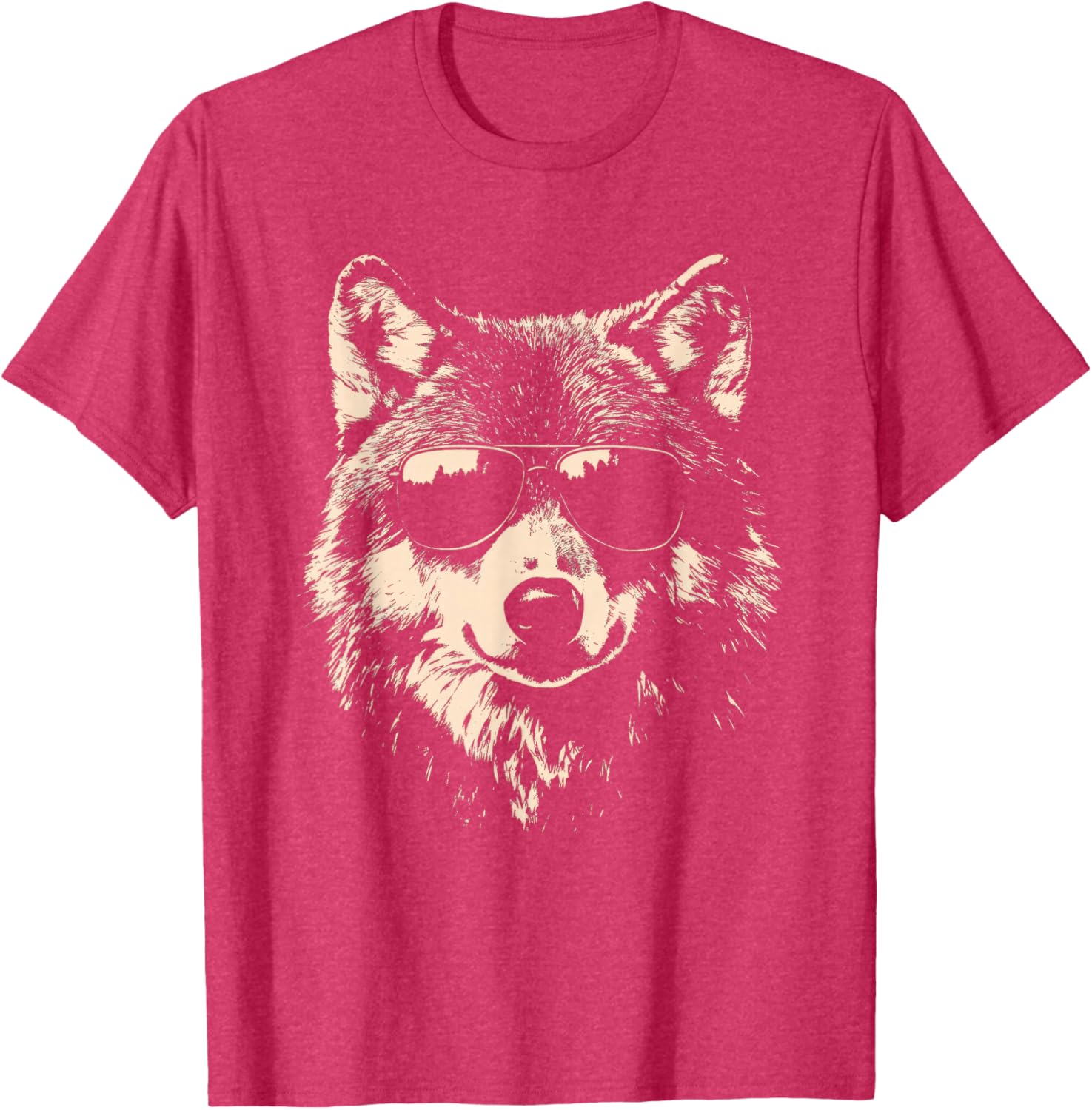 Funny Wolf Rock and Roll T-Shirt for Music Lovers and Wolf Fans - 14
