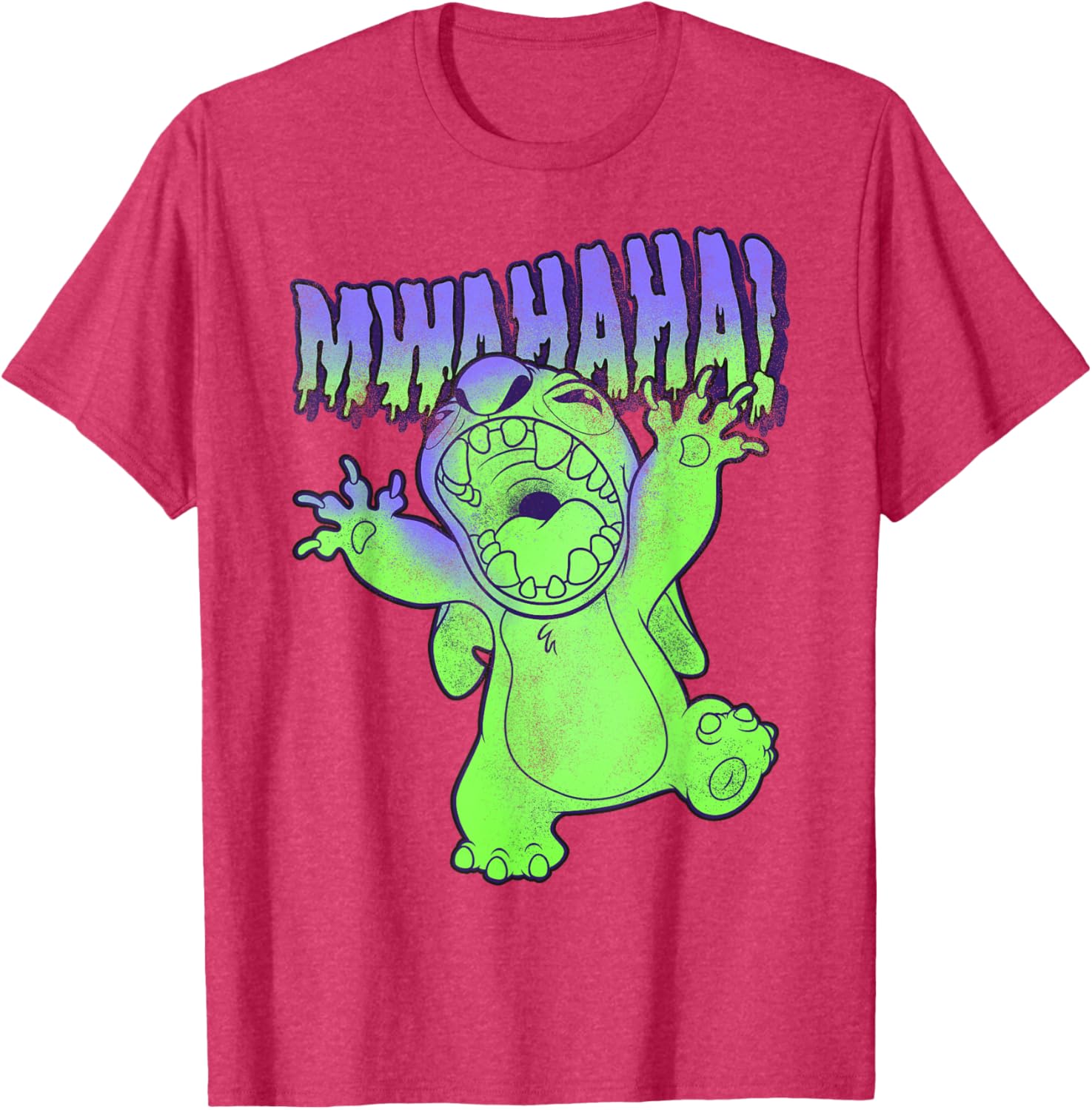 Disney Lilo & Stitch Halloween Stitch Mwahaha T-Shirt for Fun Celebrations - 7