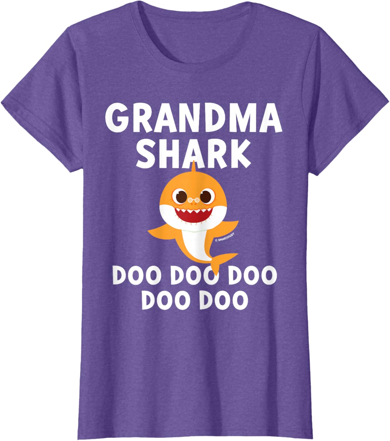 Pinkfong Grandma Shark Official T-Shirt for Kids - Cute and Fun Apparel - 8