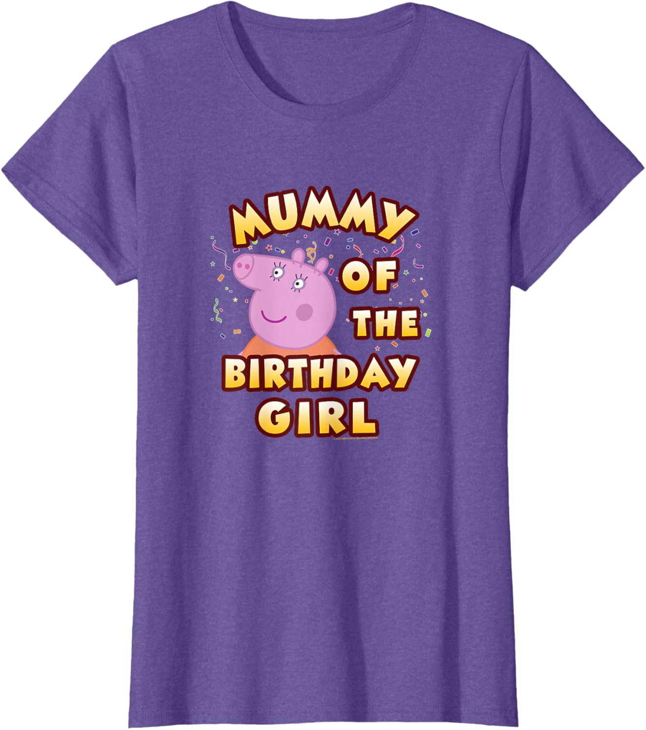 Peppa Pig Mummy of the Birthday Girl T-Shirt Fun Kids Party Outfit - 10