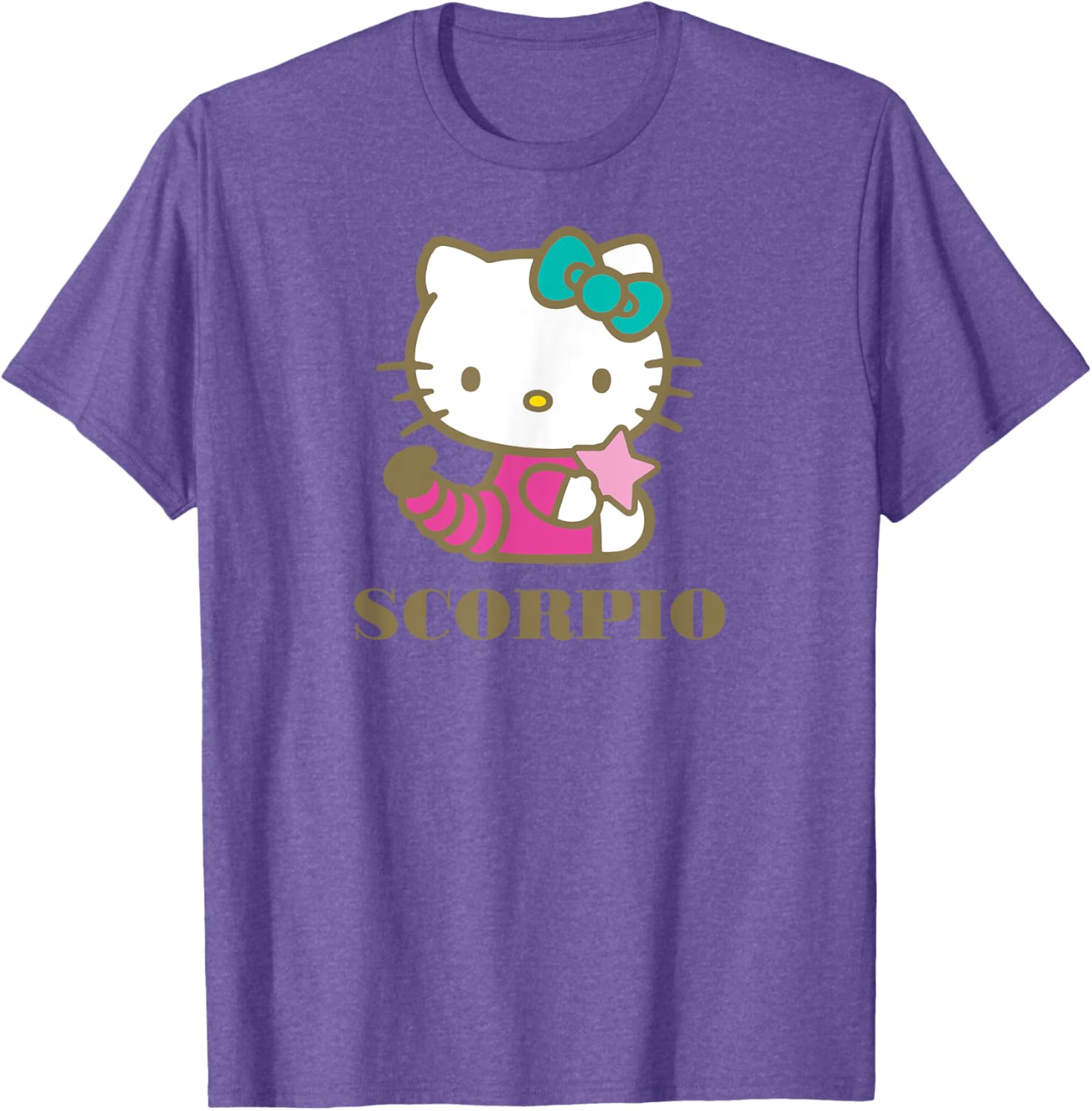 Hello Kitty Scorpio Zodiac T-Shirt for Trendy Fans of Cute Fashion - 18