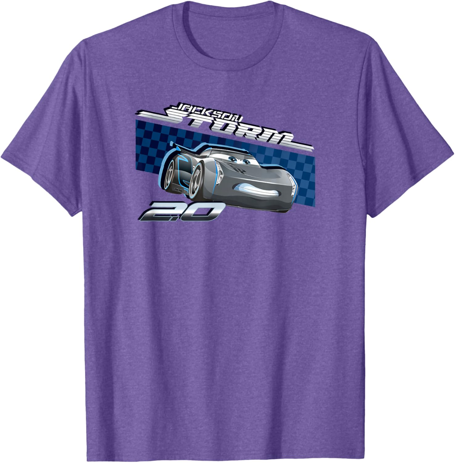 Disney Pixar Cars Jackson Storm T-Shirt for Kids and Adults - Cool Design - 4