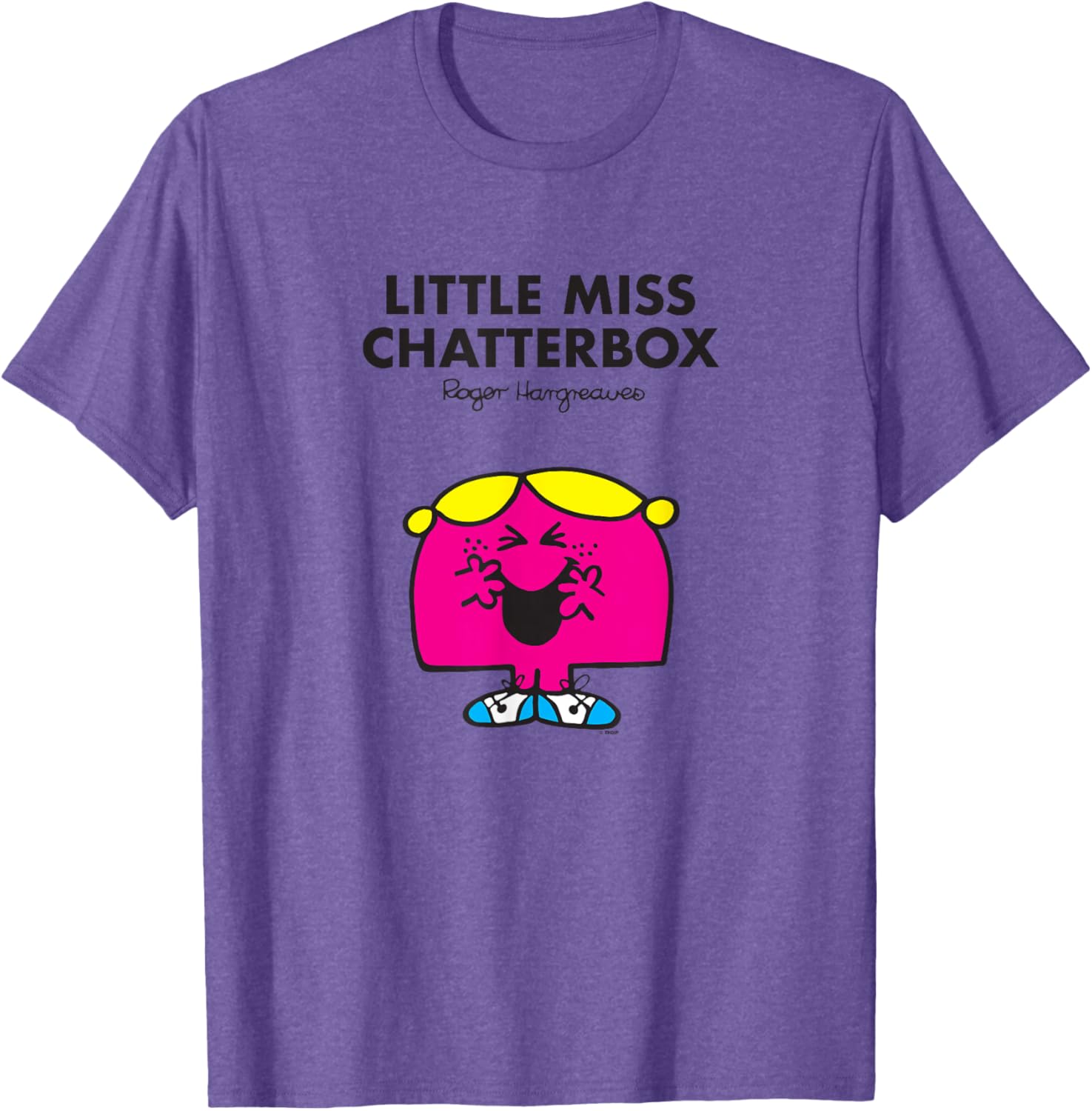 Mr. Men Little Miss Chatterbox T-Shirt for Kids - Fun and Colorful Design - 12