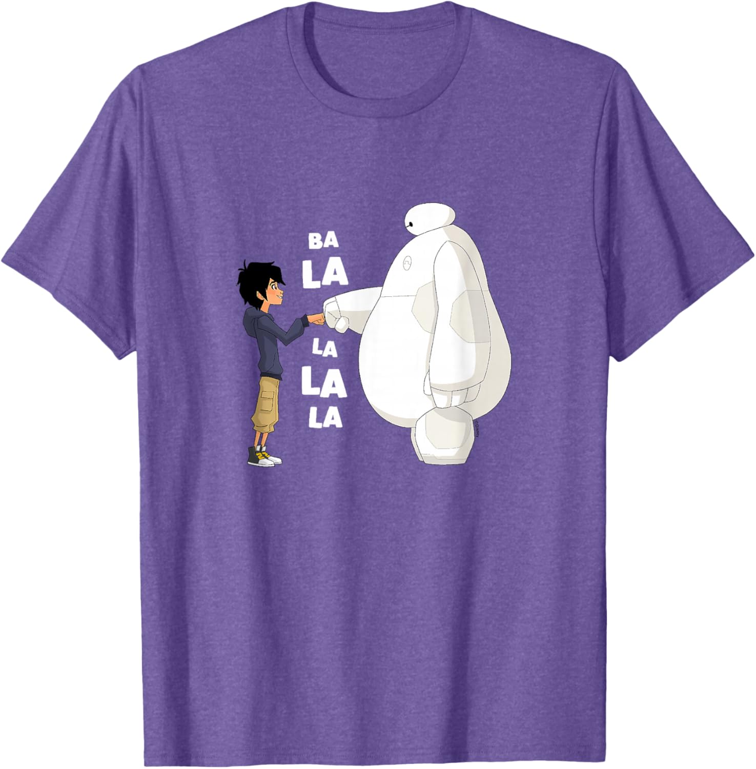 Big Hero 6 Fist Bump Tee Fun Graphic T-Shirt for Fans and Kids - 6