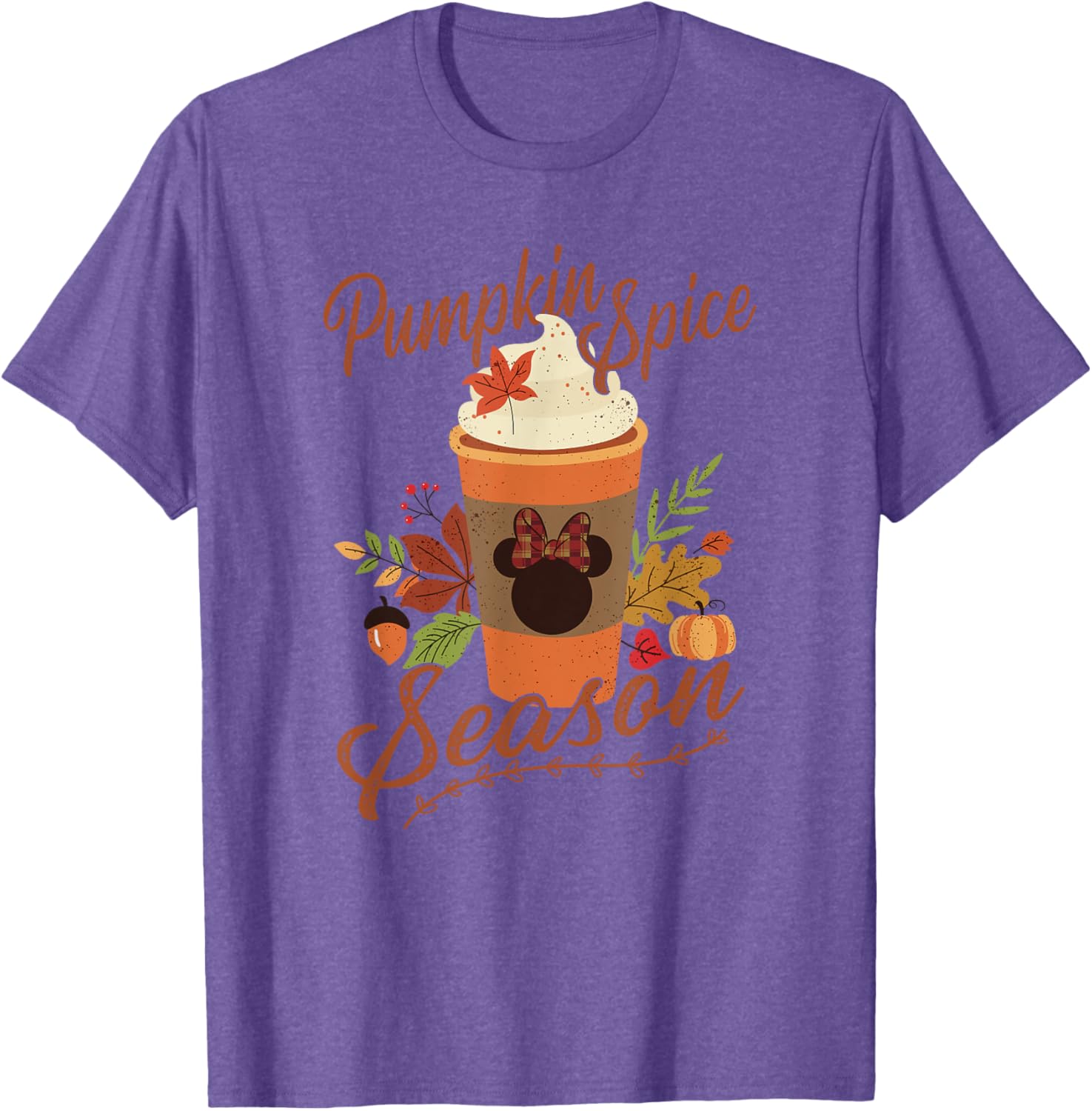 Disney Mickey And Friends Pumpkin Spice T-Shirt for Fall Fun - 6