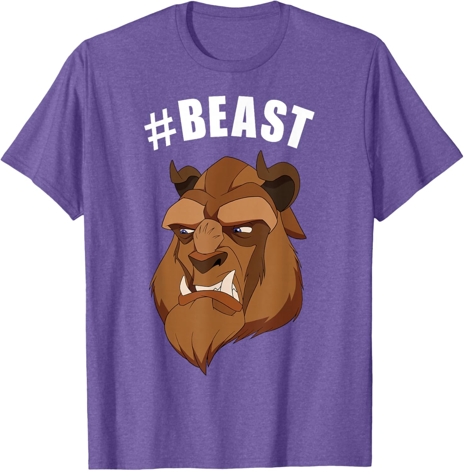 Disney Beauty and the Beast Beast Portrait T-Shirt for Fans and Collectors - 5