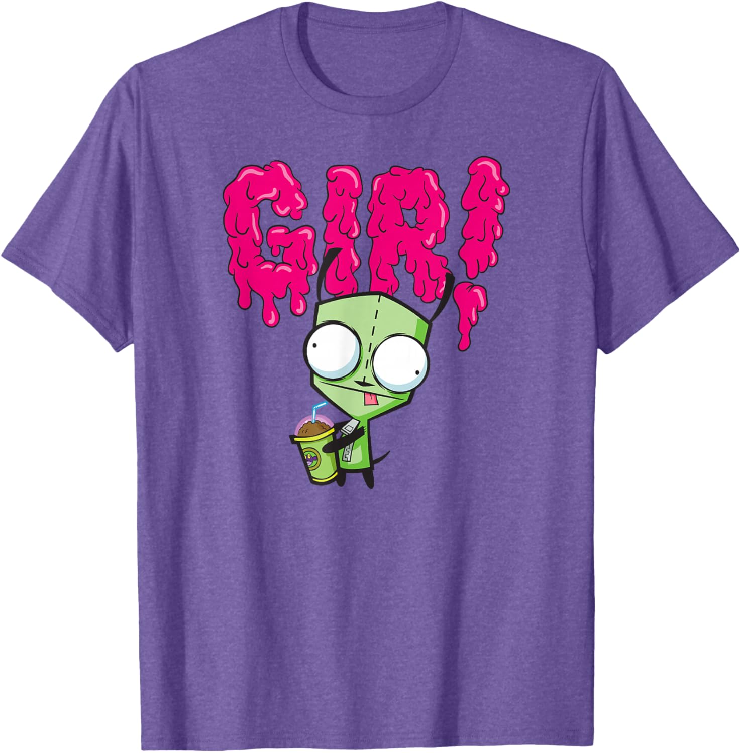 Invader Zim Gir Slime Slush T-Shirt Fun Graphic Tee for Fans - 2