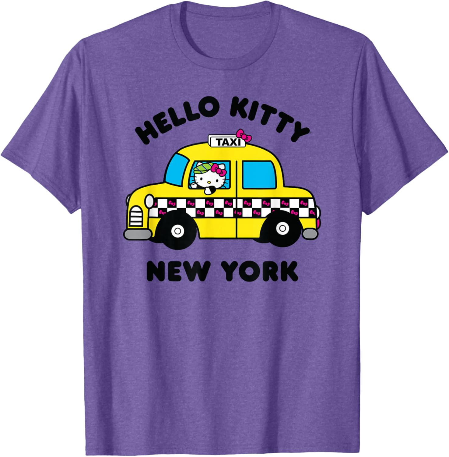 Hello Kitty New York Taxi T-Shirt Fun Gift for Cat Lovers and Tourists - 10