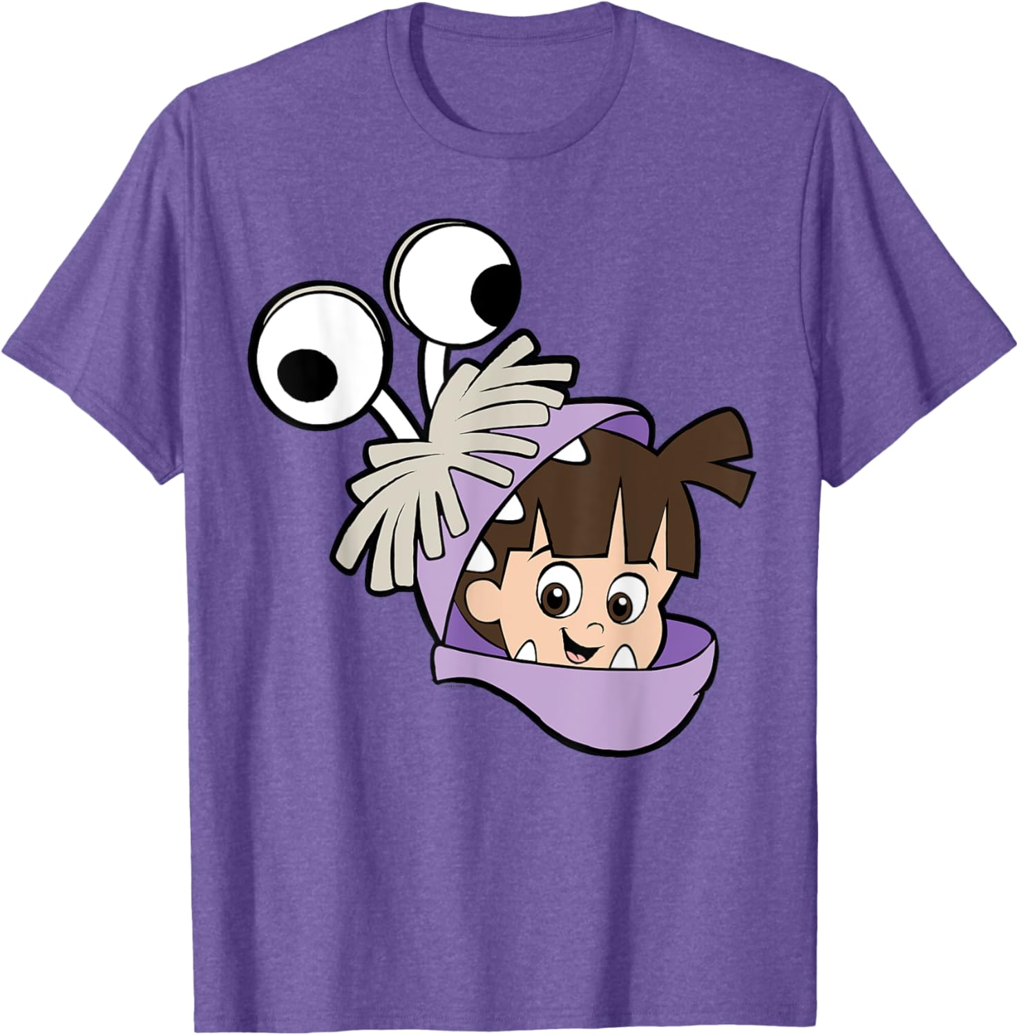 Monsters Inc Boo Big Face Costume T-Shirt for Kids Fun Apparel - 1