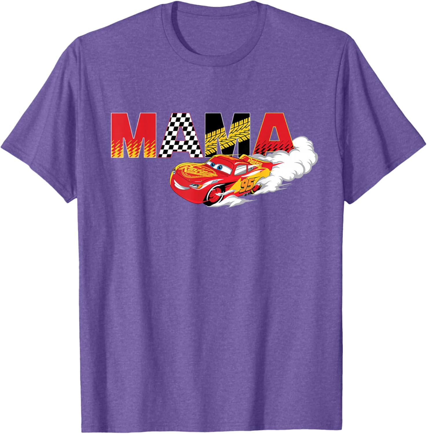 Disney Pixar Cars Mama Birthday Gift T-Shirt for Mother's Day Joy - 17