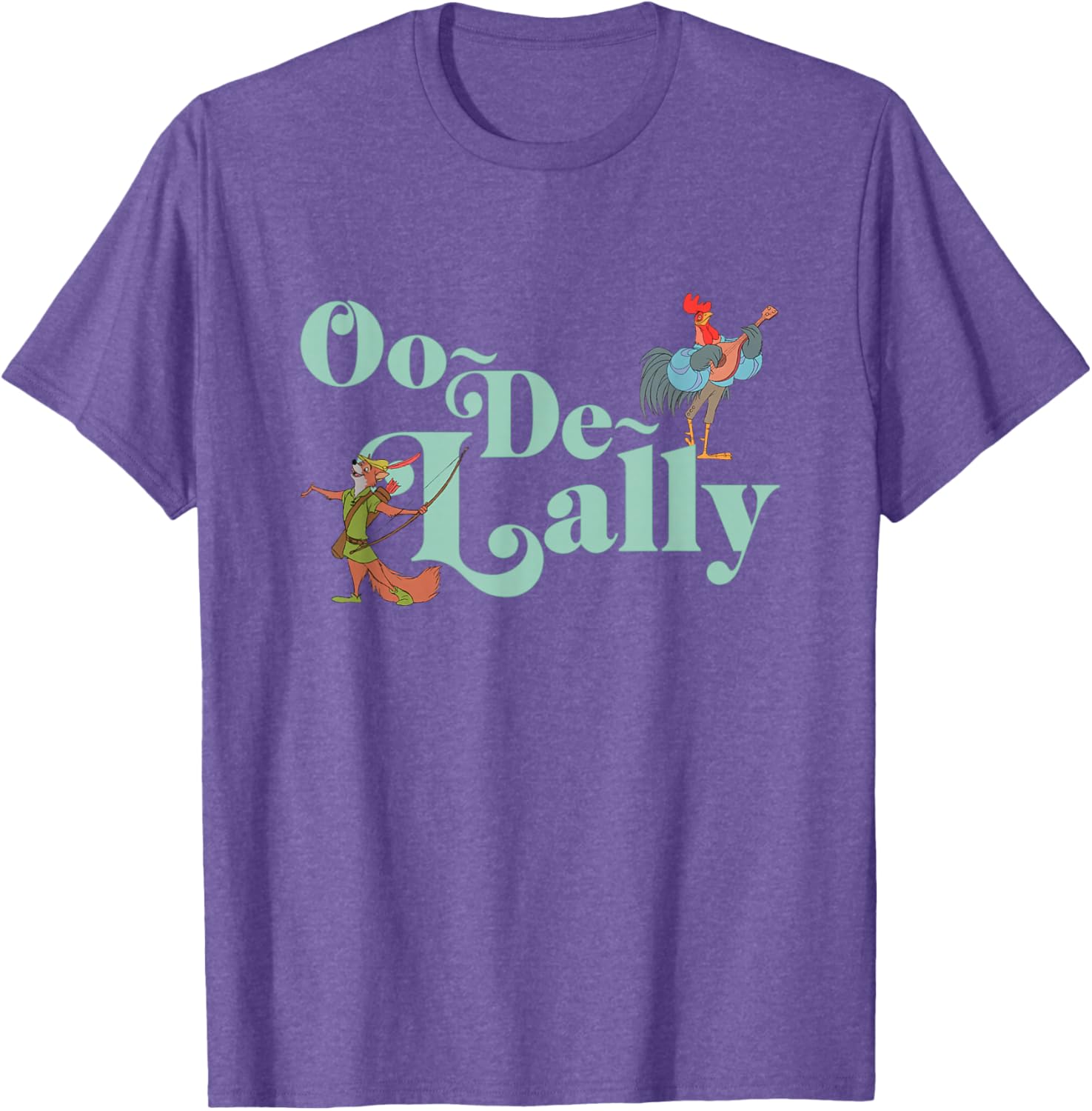 Disney Robin Hood Oo-De-Lally Quote T-Shirt for Fans and Collectors - 6