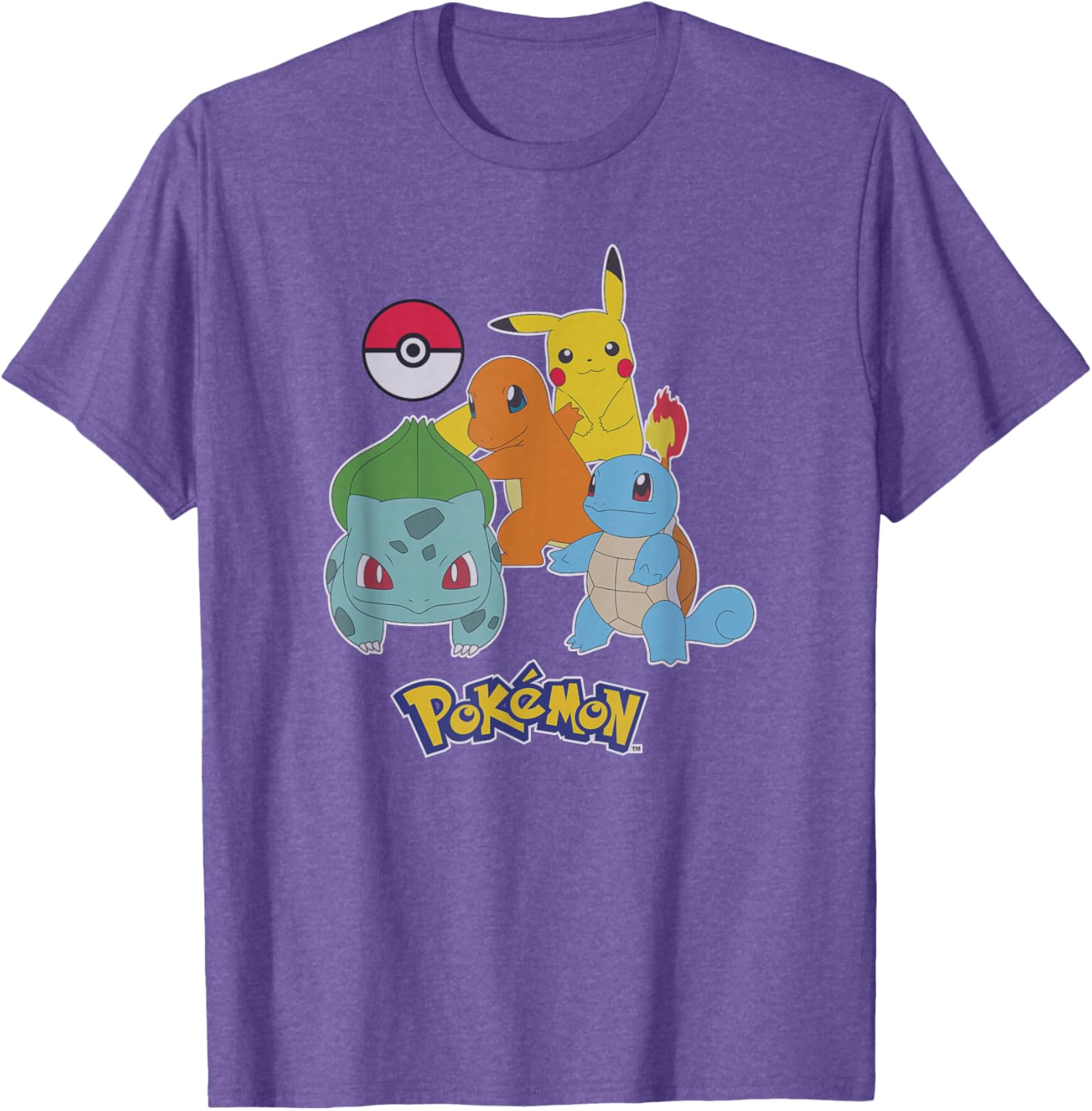 Pokemon First Generation Group Shot Logo T-Shirt for Fans and Collectors - 8