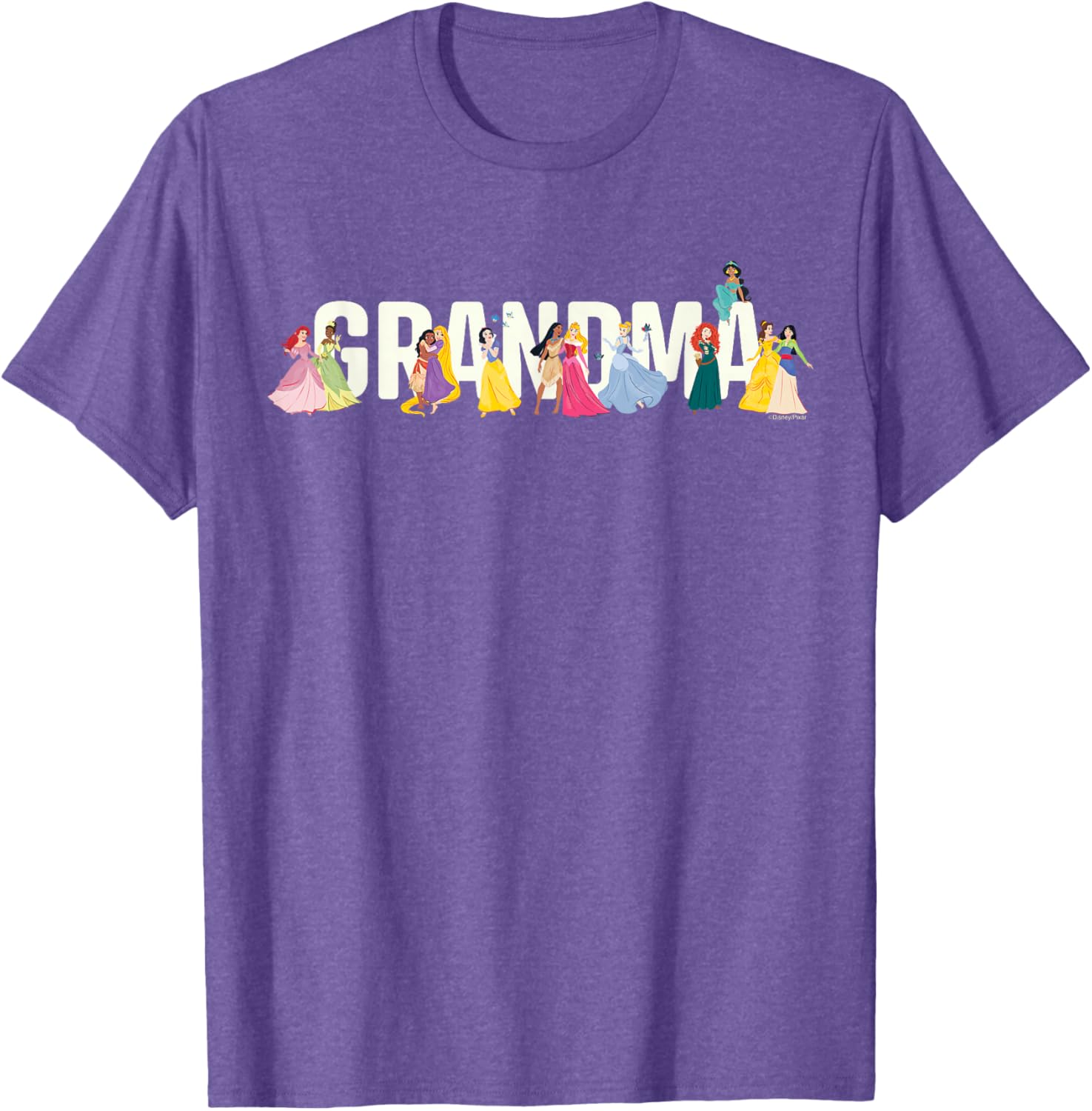 Disney Princess Squad Grandma Family Reunion T-Shirt for Vacations - 11