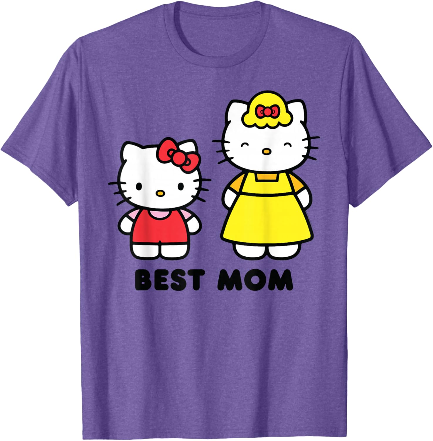 Hello Kitty Best Mom Mother's Day T-Shirt for Loving Moms and Gifts - 14