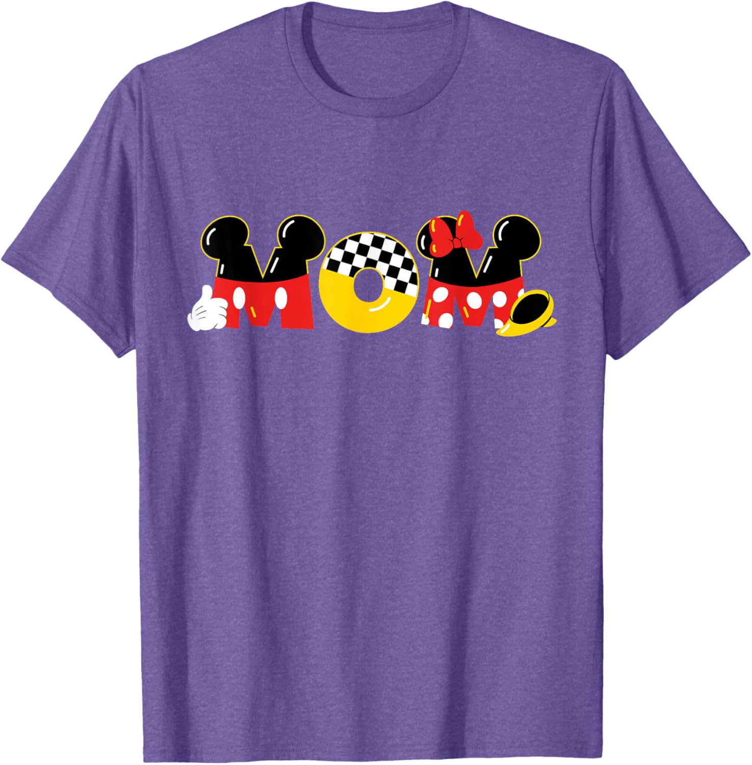 Disney Mickey Minnie Mouse Mom Mother's Day Birthday T-Shirt Gift - 24