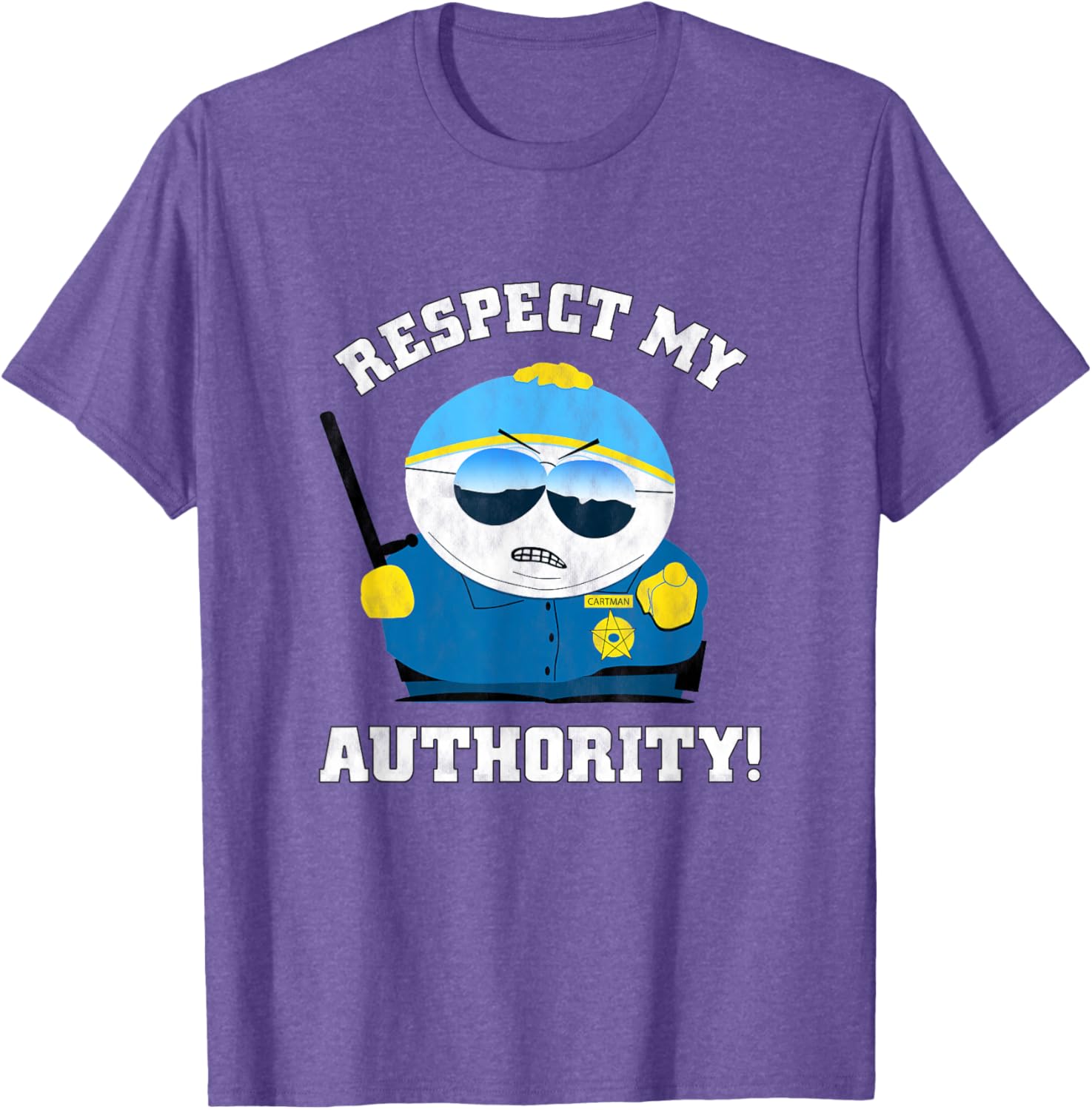 South Park Officer Cartman T-Shirt Fun Apparel for Fans and Collectors - 14