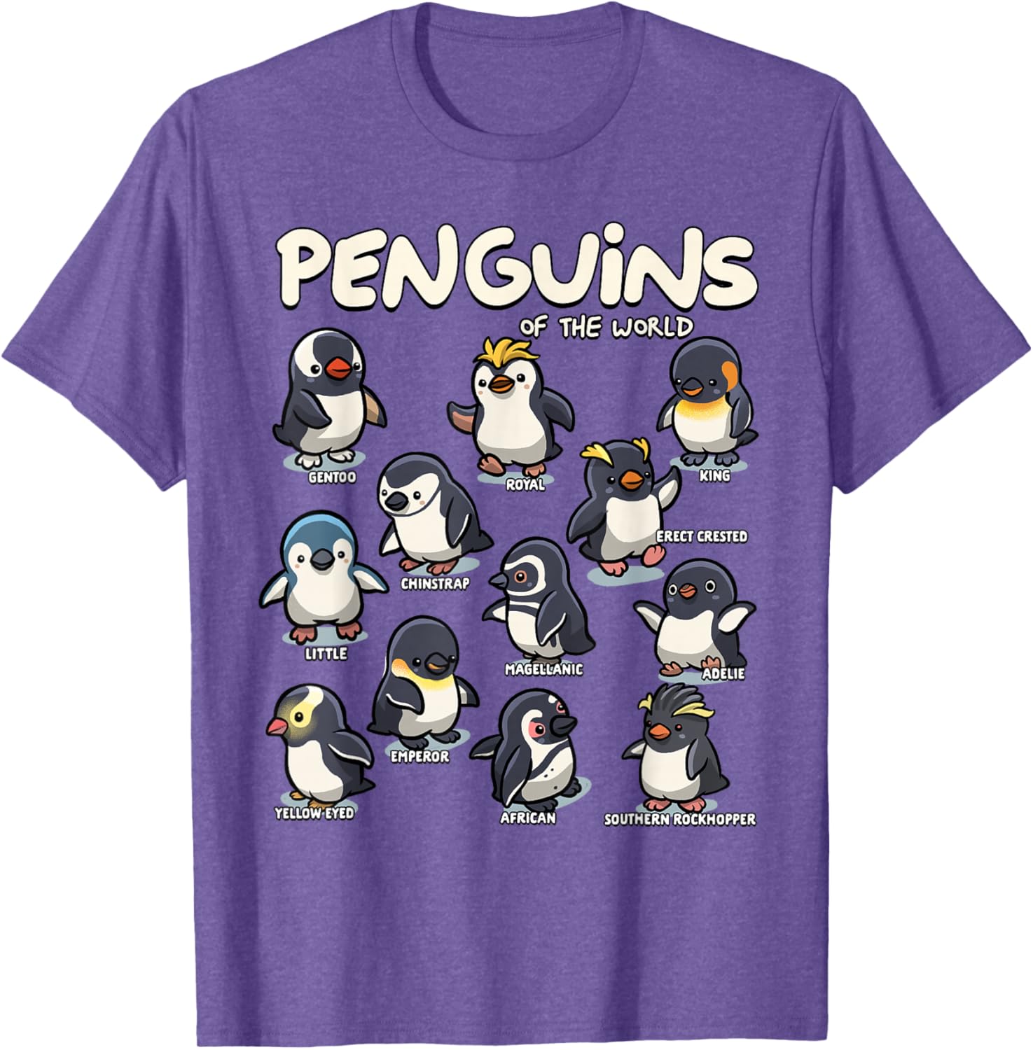 Cute Penguin Lovers T-Shirt for Animal Fans - Stylish Penguin Apparel - 22