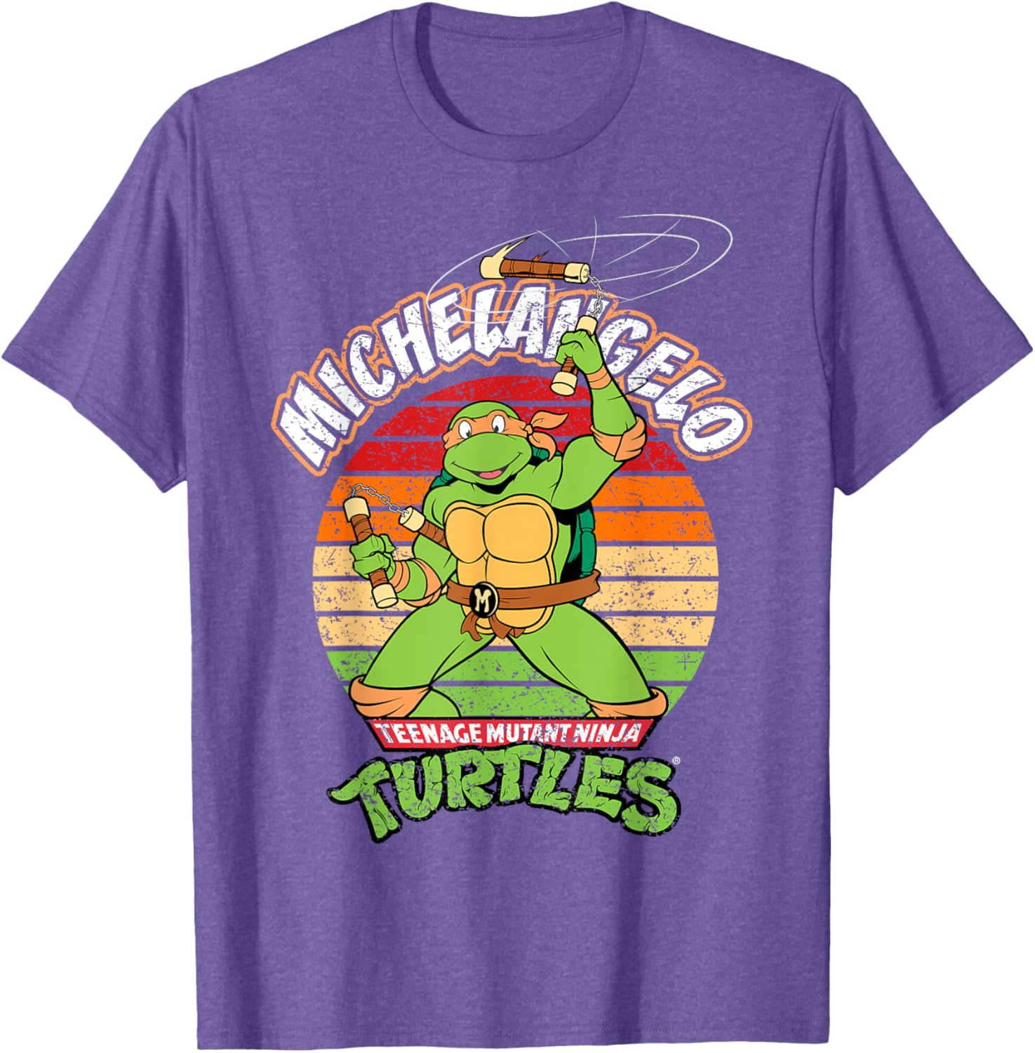 Mademark TMNT Michelangelo Ready For Action T-Shirt for Kids and Adults - 2