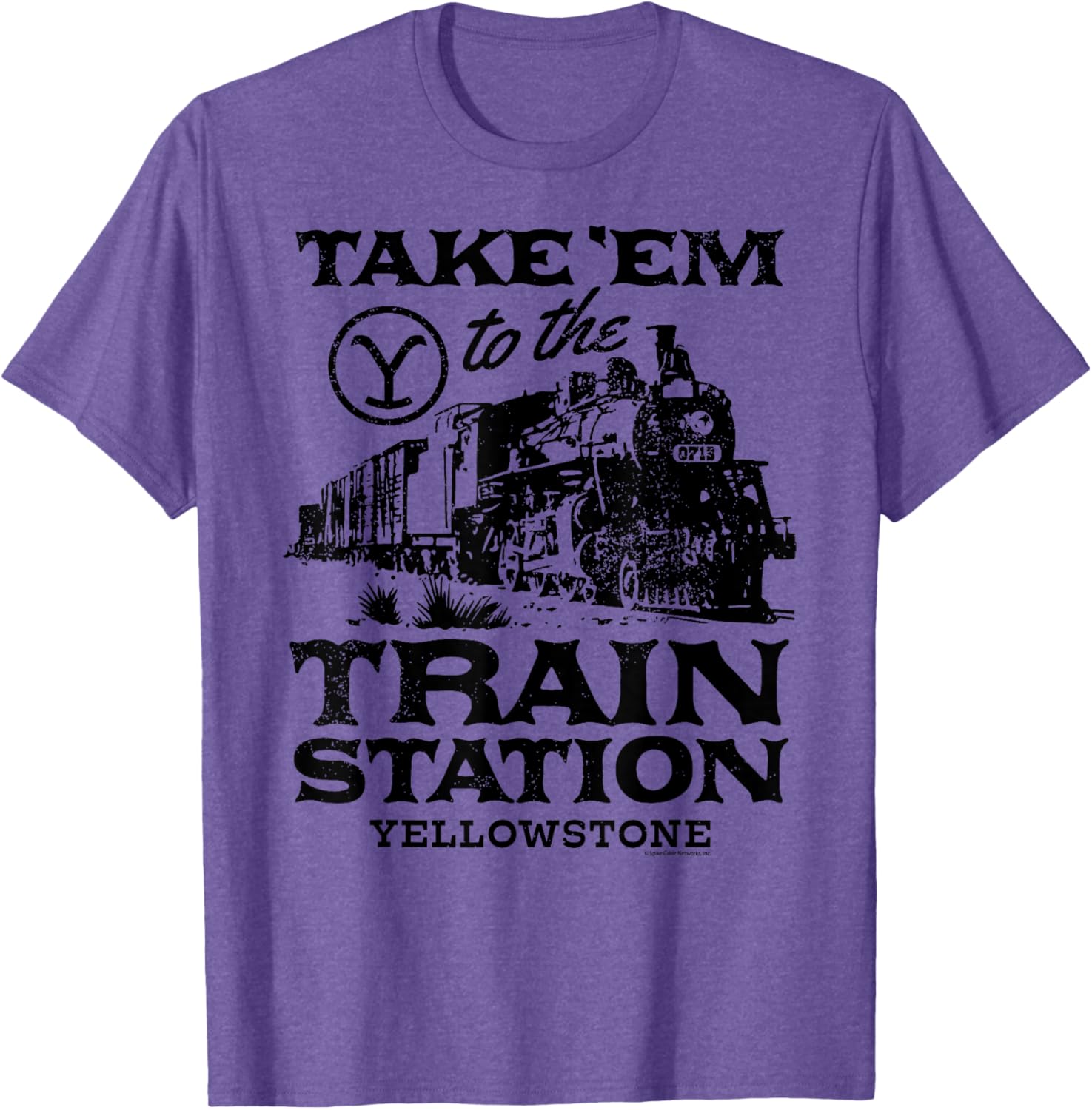 Yellowstone Take Em To The Train Station T-Shirt for Fans and Collectors - 3
