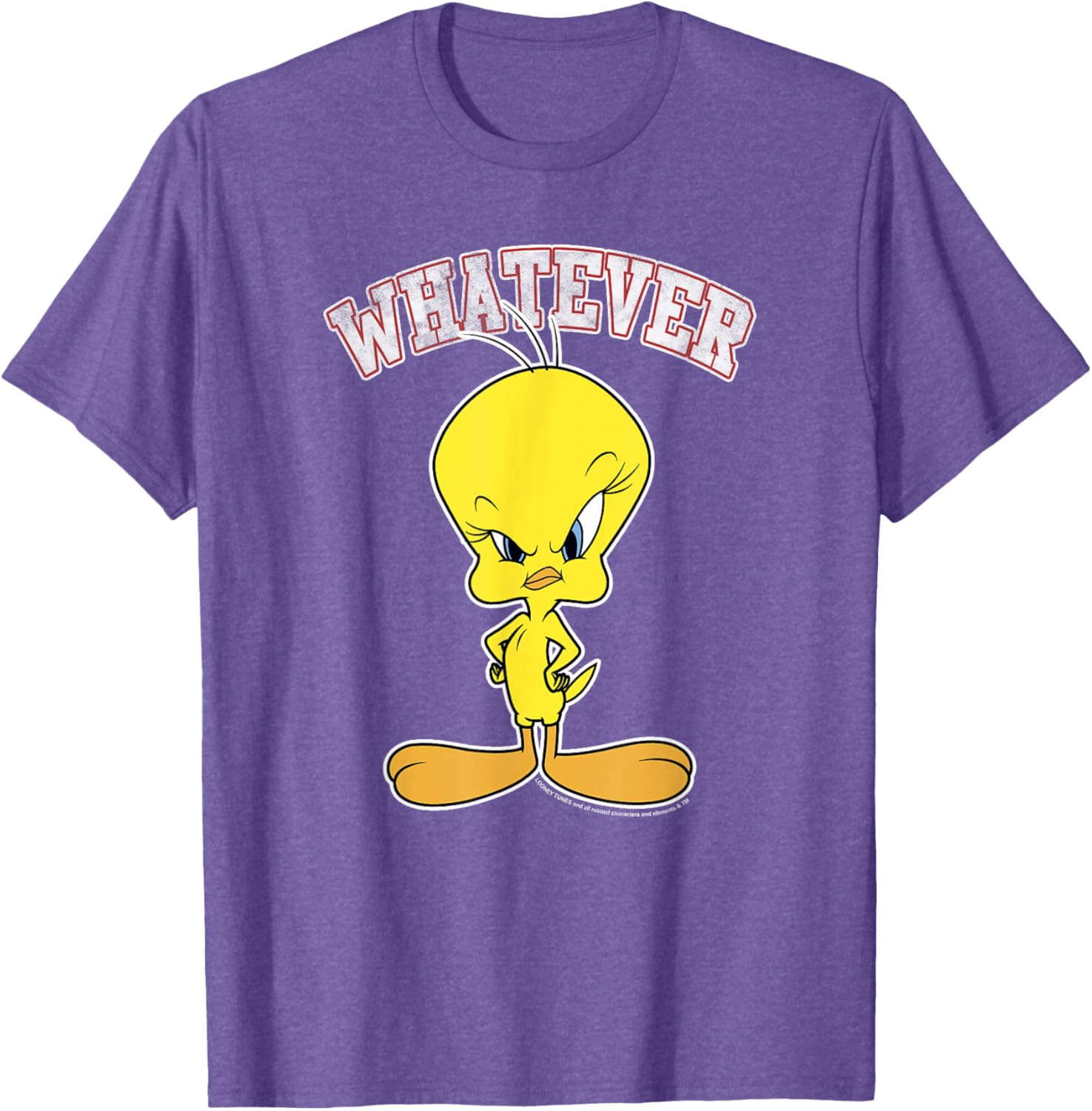 Looney Tunes Tweety Mad Face T-Shirt for Fun Casual Wear - 6