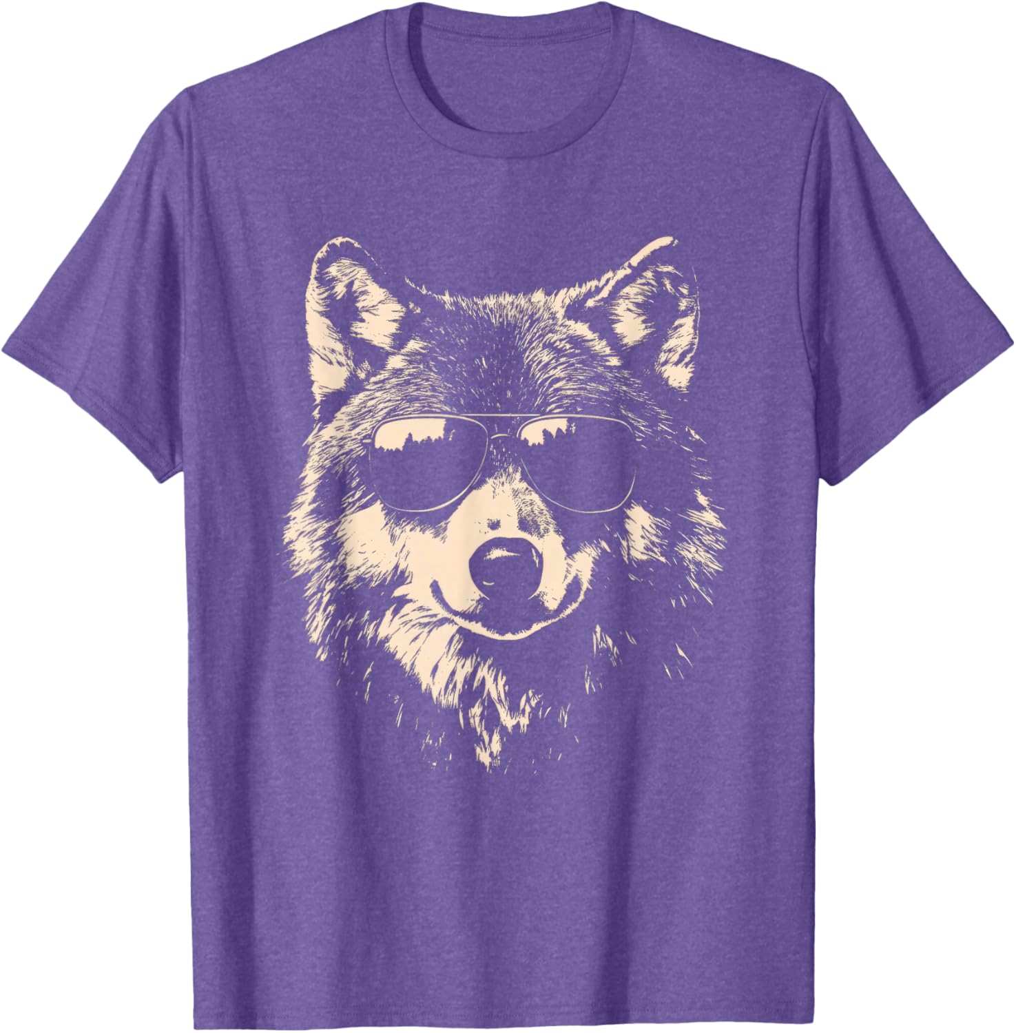 Funny Wolf Rock and Roll T-Shirt for Music Lovers and Wolf Fans - 16