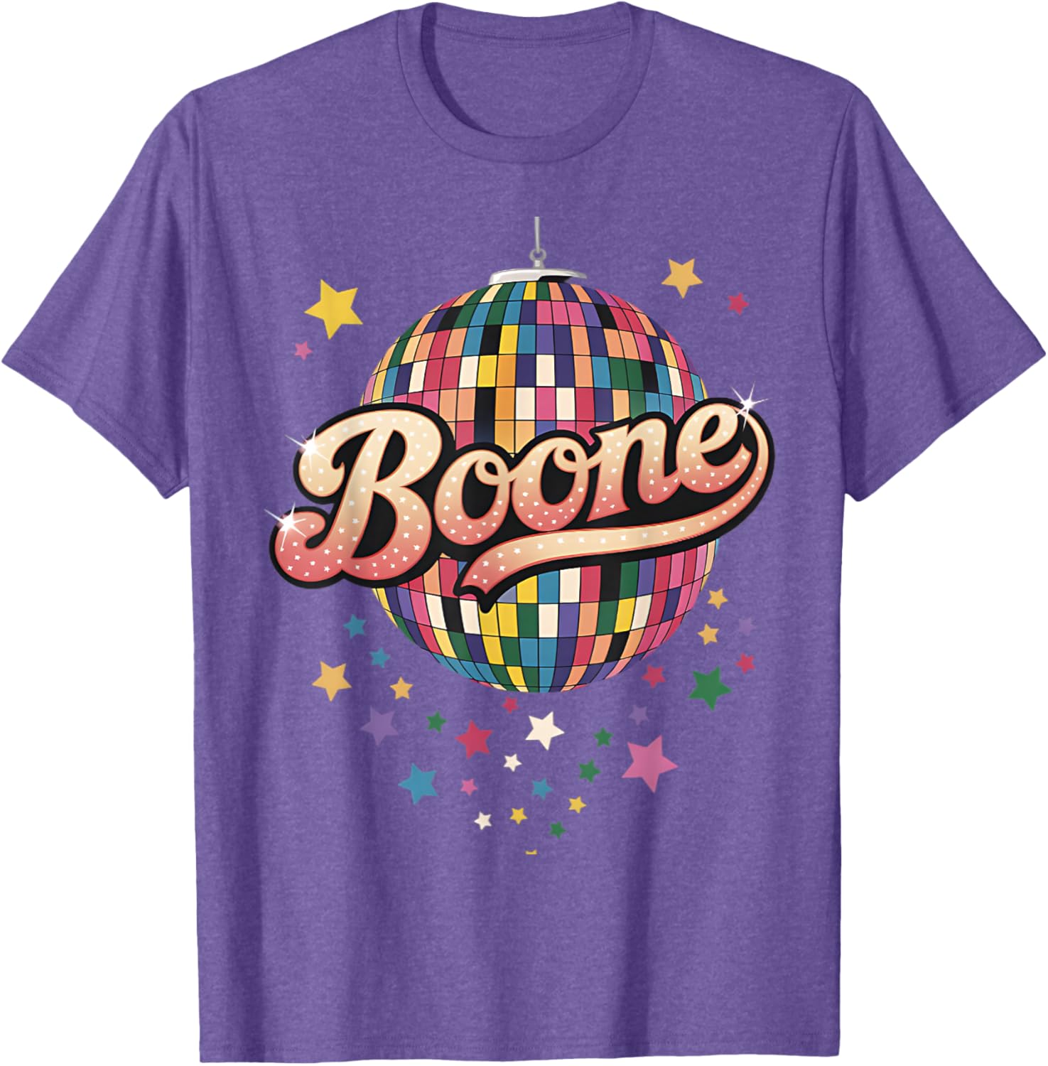 Personalized Girl Retro Boone Heart T-Shirt for Stylish Kids Outfit - 3