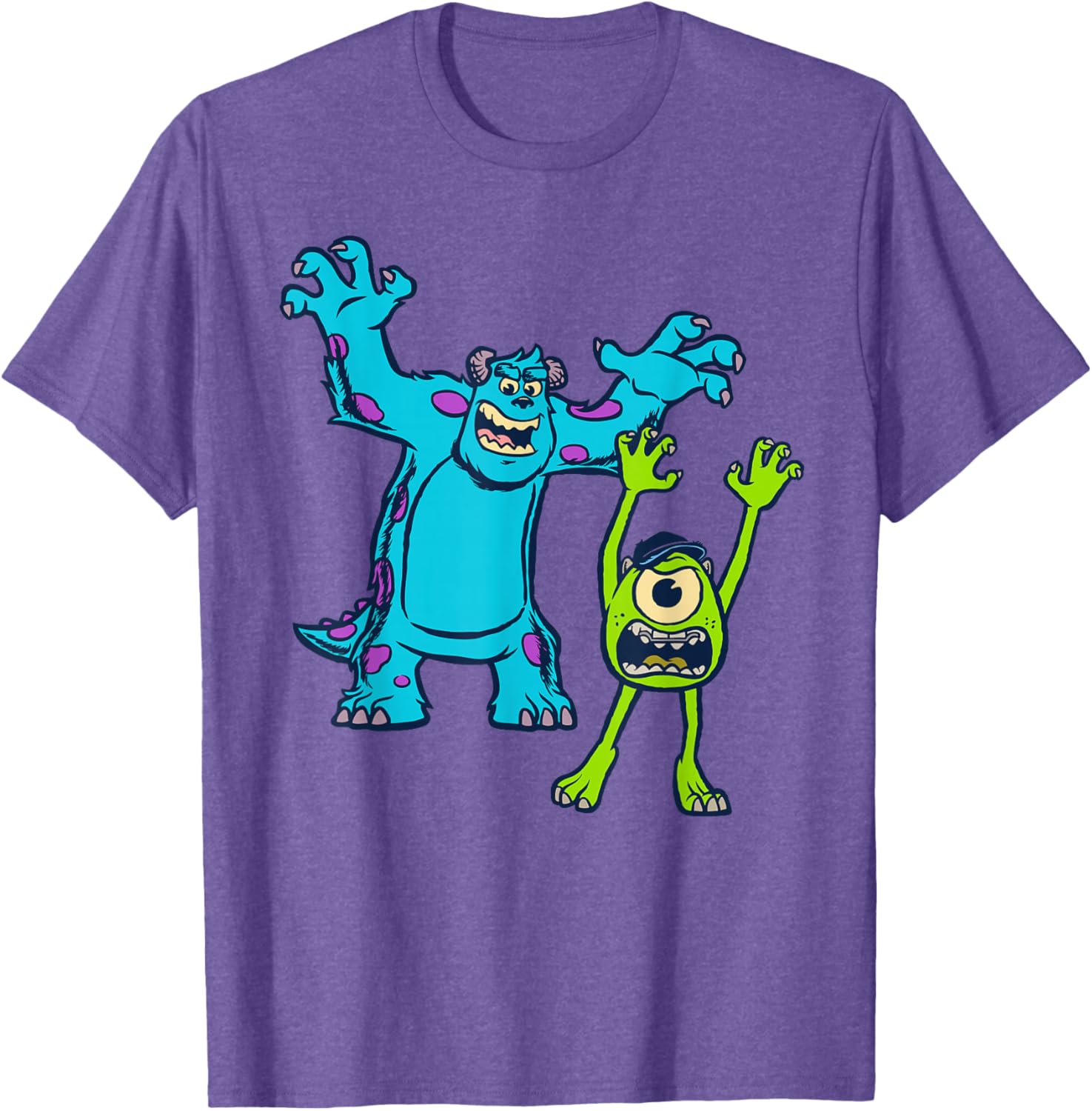 Cute Disney Pixar Monsters University Sulley and Mike T-Shirt for Kids - 9