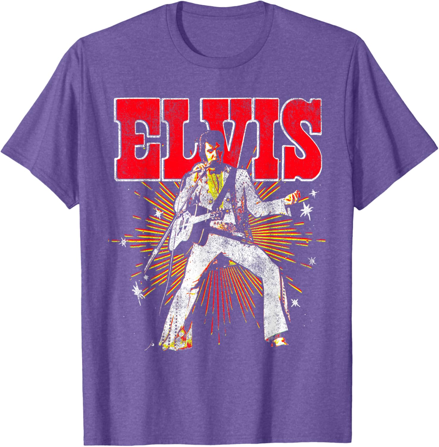 Elvis Presley Retro Short Sleeve T-Shirt for Fans and Collectors - 9
