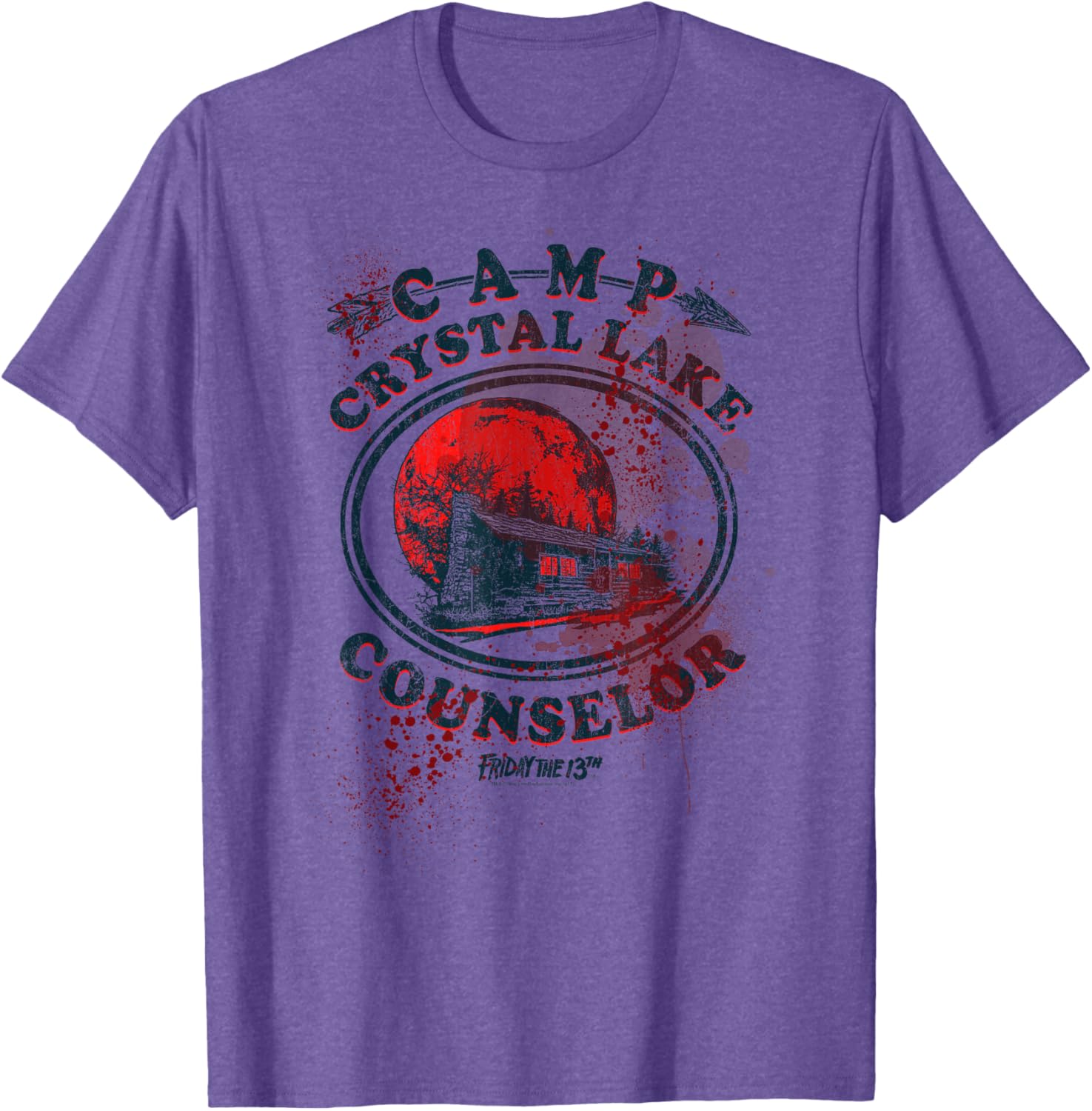 Friday the 13th Camp Counselor Victim T-Shirt for Horror Movie Fans - 3