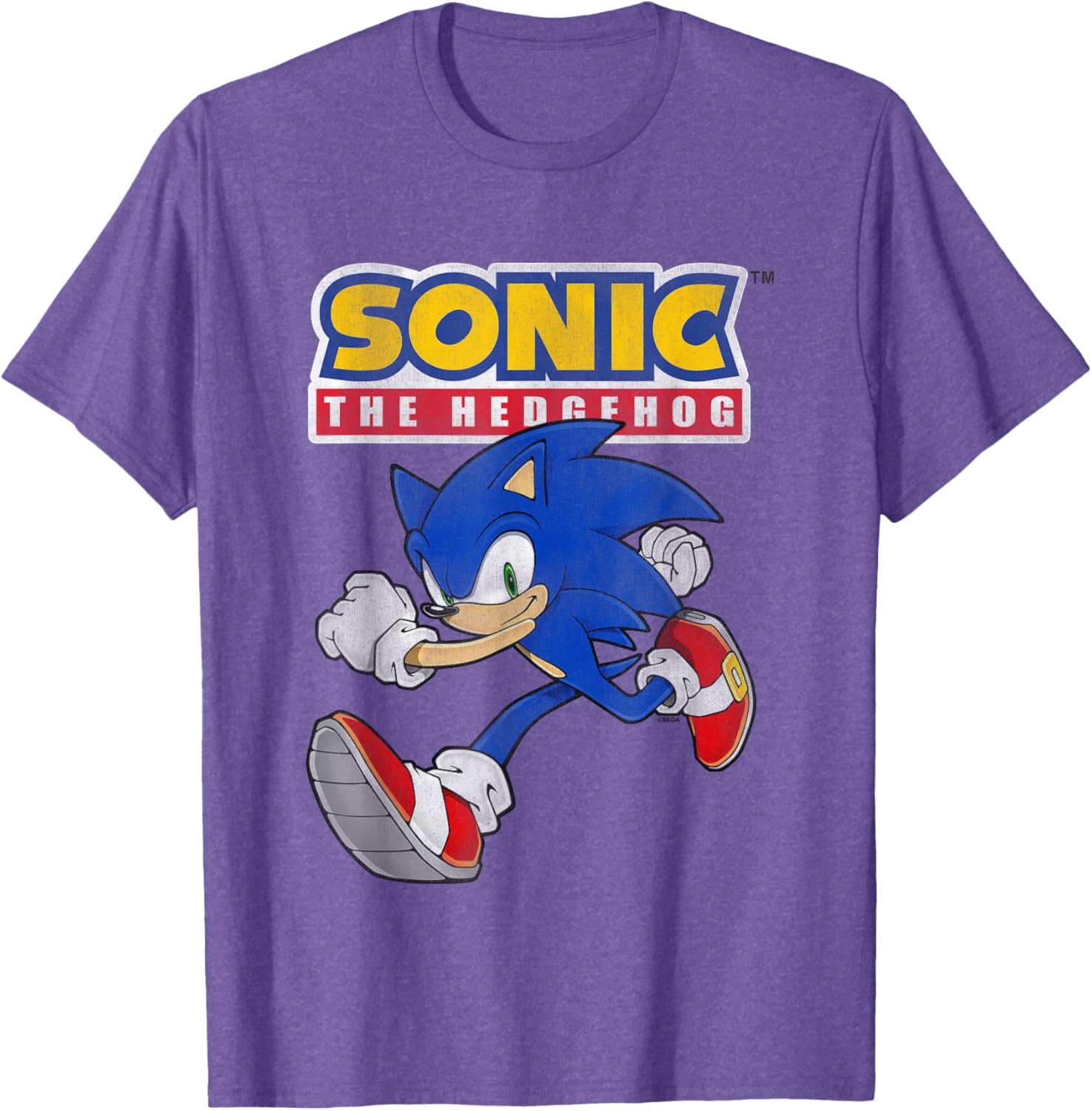 Sonic the Hedgehog Vintage Cool Portrait Graphic T-Shirt for Fans - 9