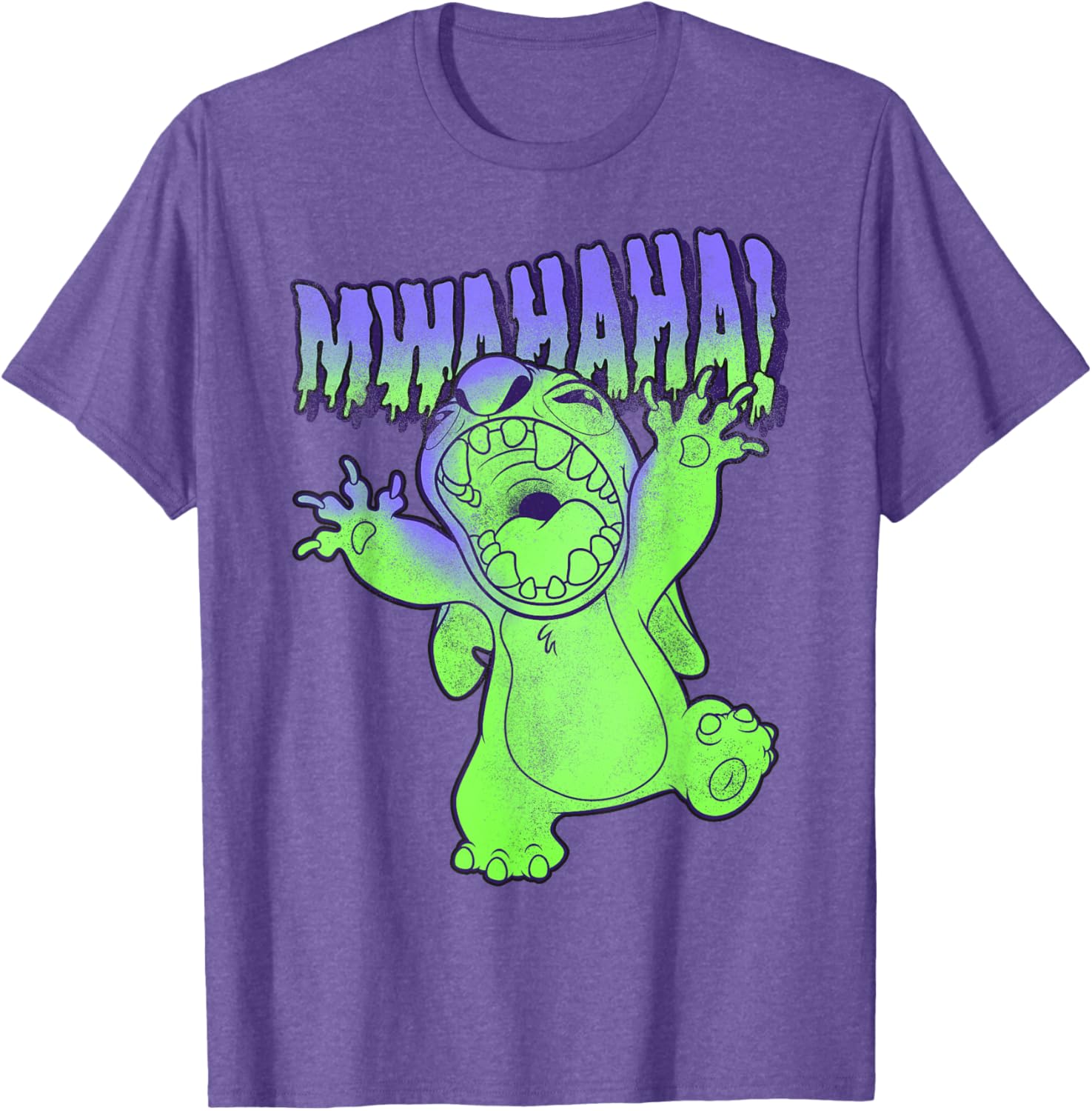 Disney Lilo & Stitch Halloween Stitch Mwahaha T-Shirt for Fun Celebrations - 5