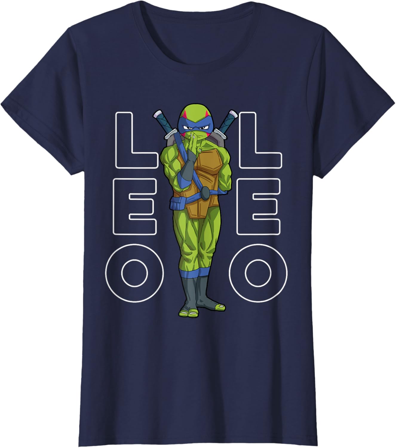 Mademark Teenage Mutant Ninja Turtles Leonardo Ninjutsu Stance T-Shirt - 6