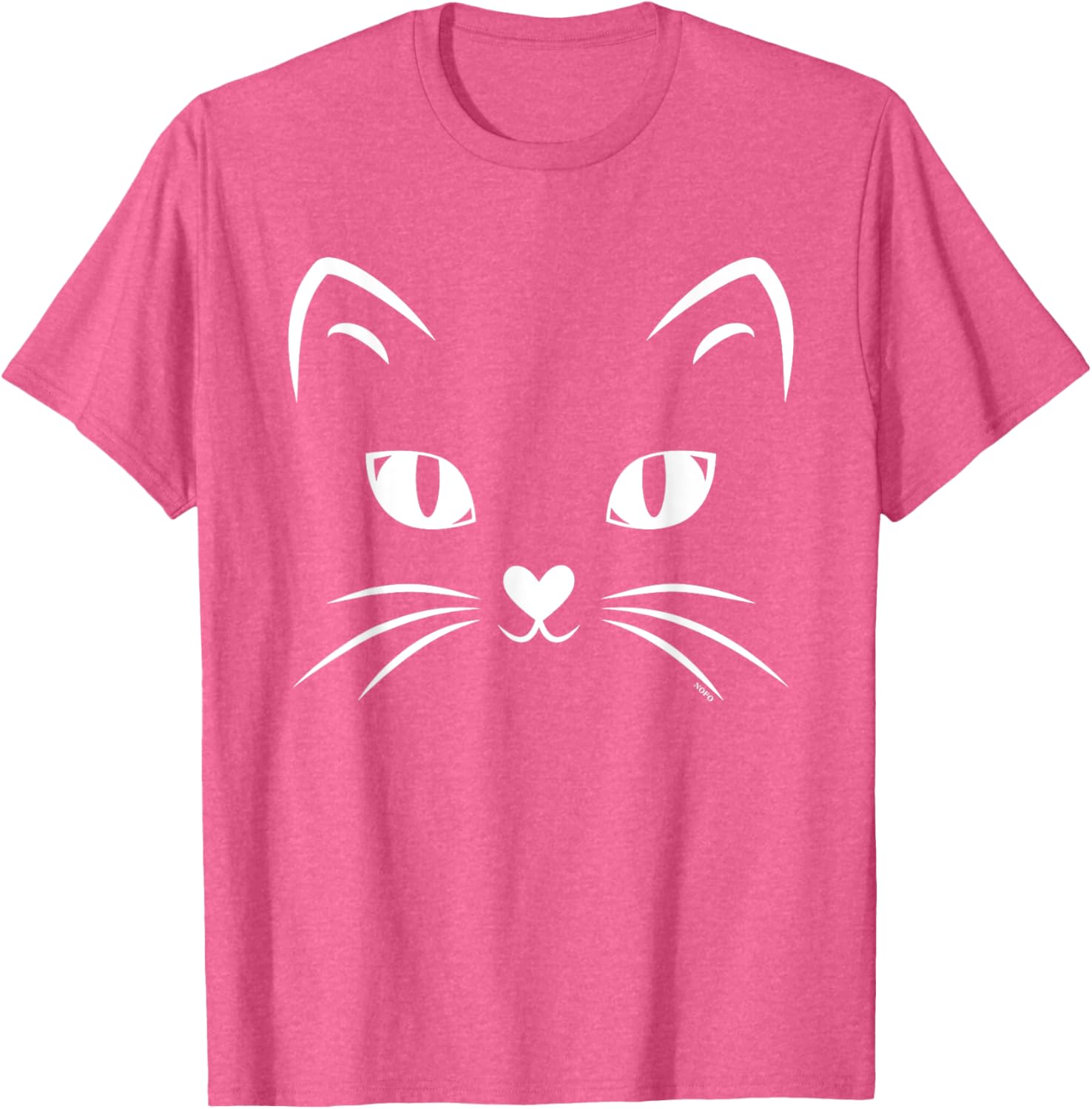 Black Cat Face Halloween Costume T-Shirt for Cat Lovers and Parties - 16