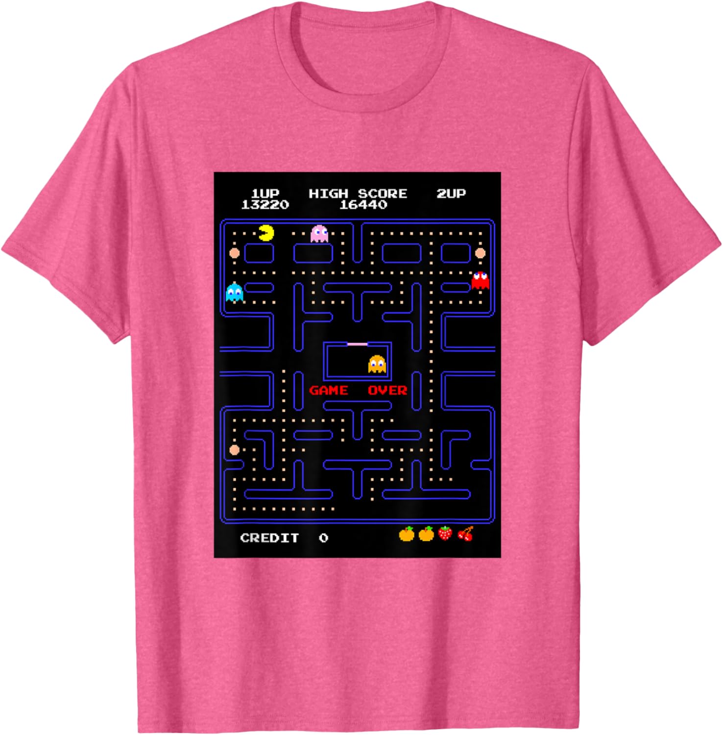 PAC-MAN T-Shirt for Gamers - Retro Arcade Style Fashion Top - 17