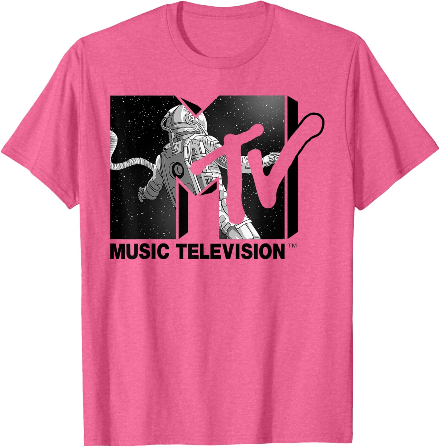 Mademark x MTV Astronaut Stratosphere Tee - Cool Graphic T-Shirt for Fans - 10