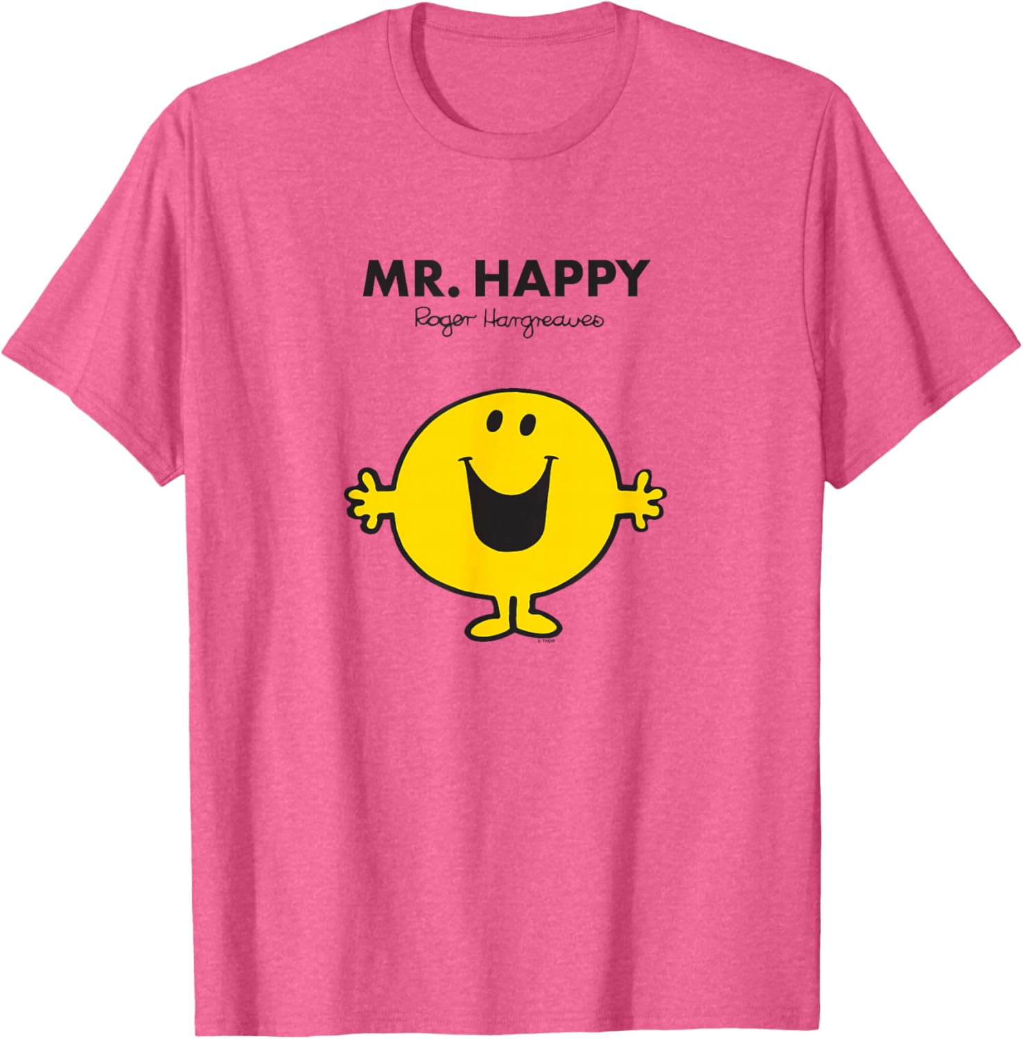 Mr Happy T-Shirt for Kids and Adults | Fun Mr Men Character Apparel - 6