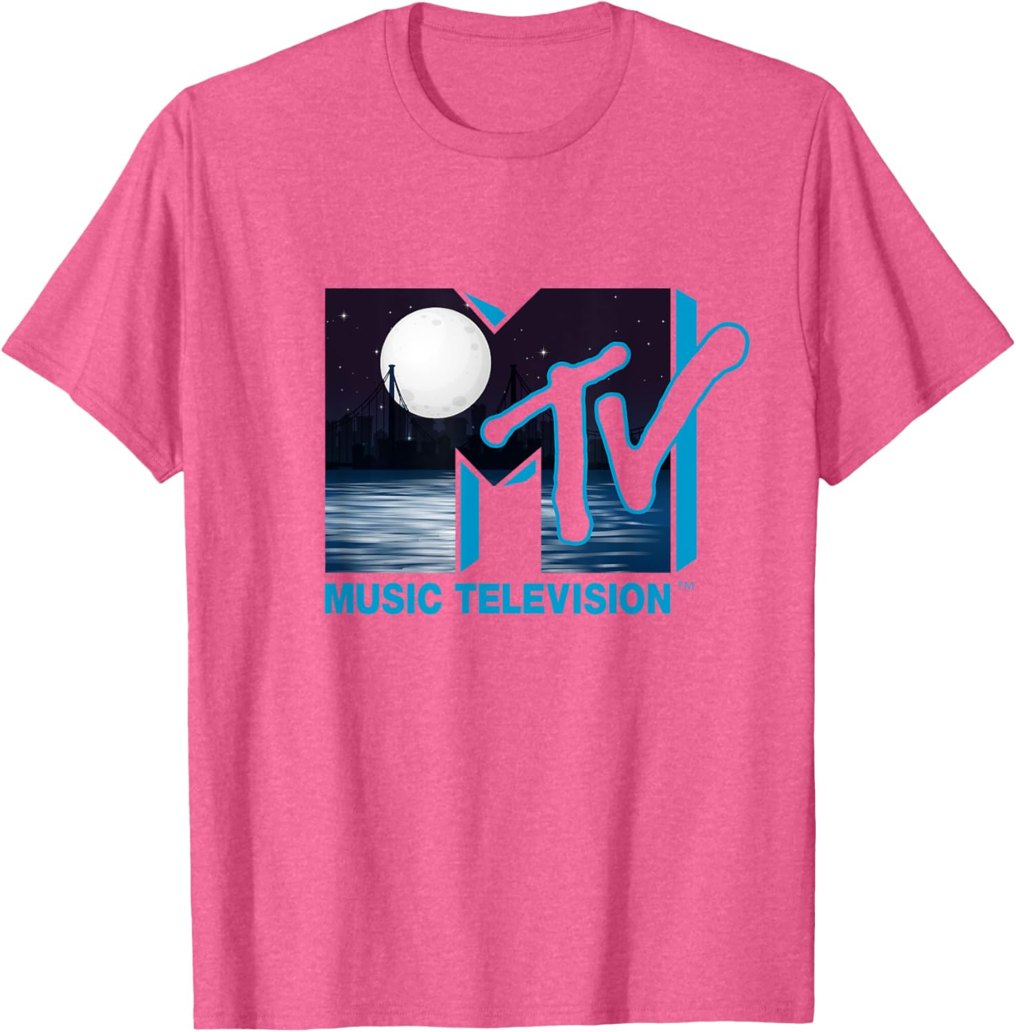Mademark x MTV Full Moon City Logo T-Shirt - Stylish Graphic Tee - 14