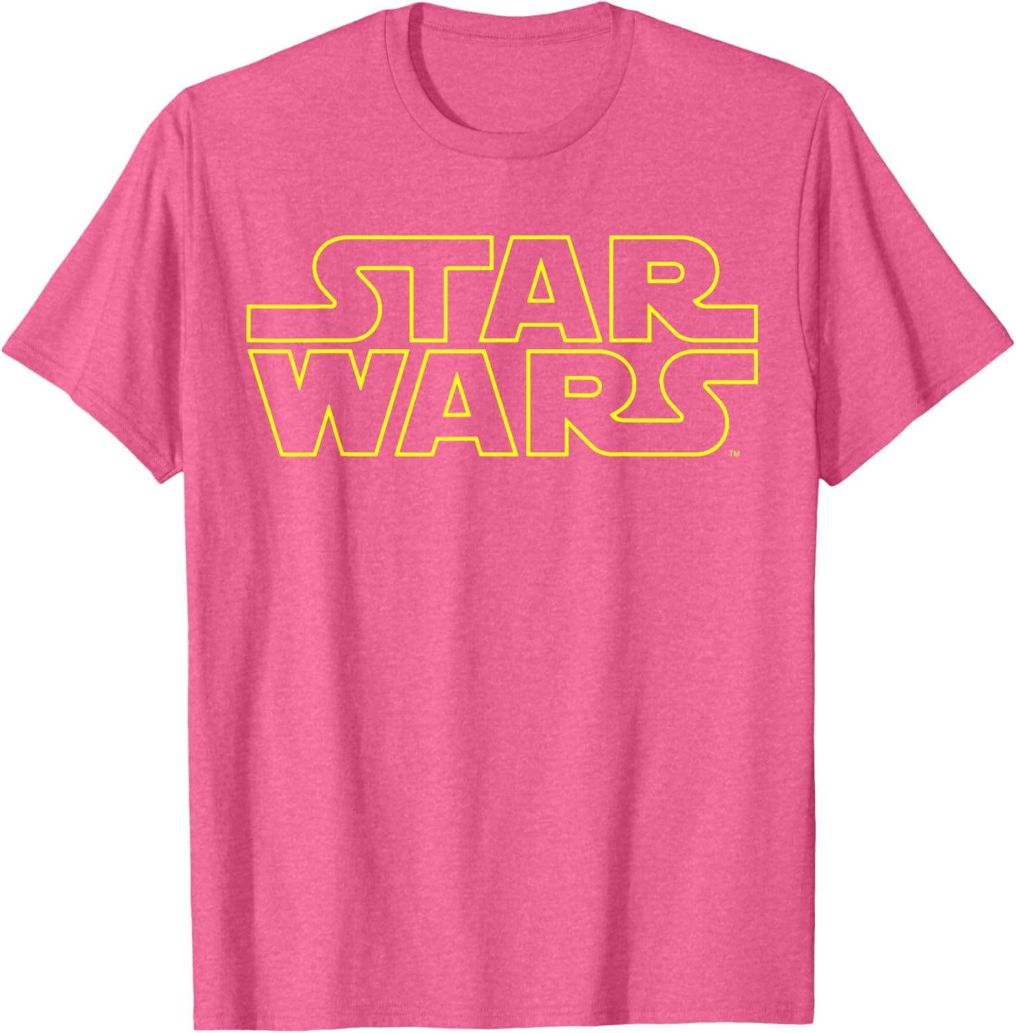 Star Wars Simple Title Logo T-Shirt for Fans | Disney+ Apparel - 5
