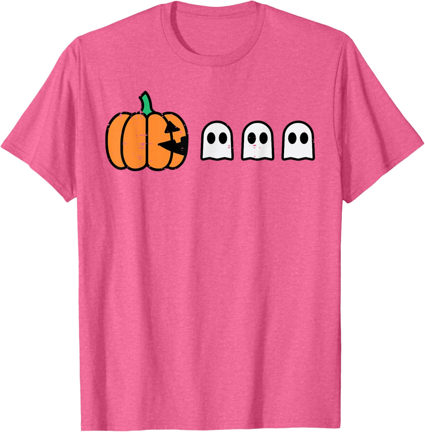 Halloween Gamer Pumpkin Ghost T-Shirt for Men Boys and Kids - 24