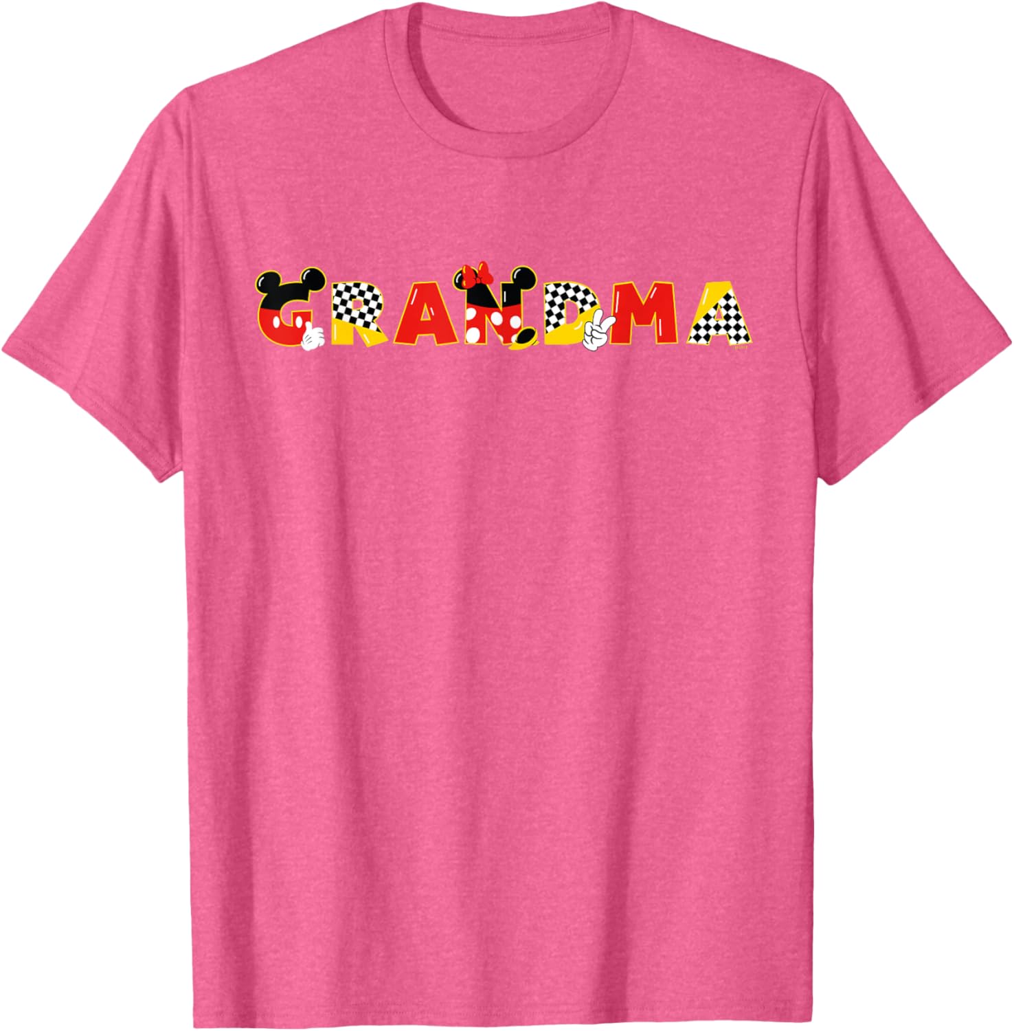 Disney Mickey and Minnie Grandma Gift Family Vacation T-Shirt for Trips - 17