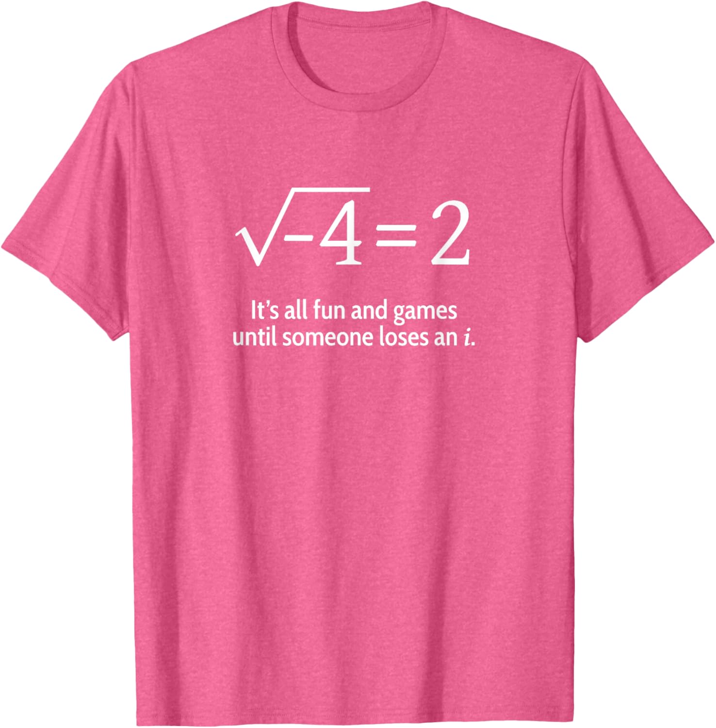 Funny Math T-Shirt Someone Loses An i Short Sleeve for Math Lovers - 16